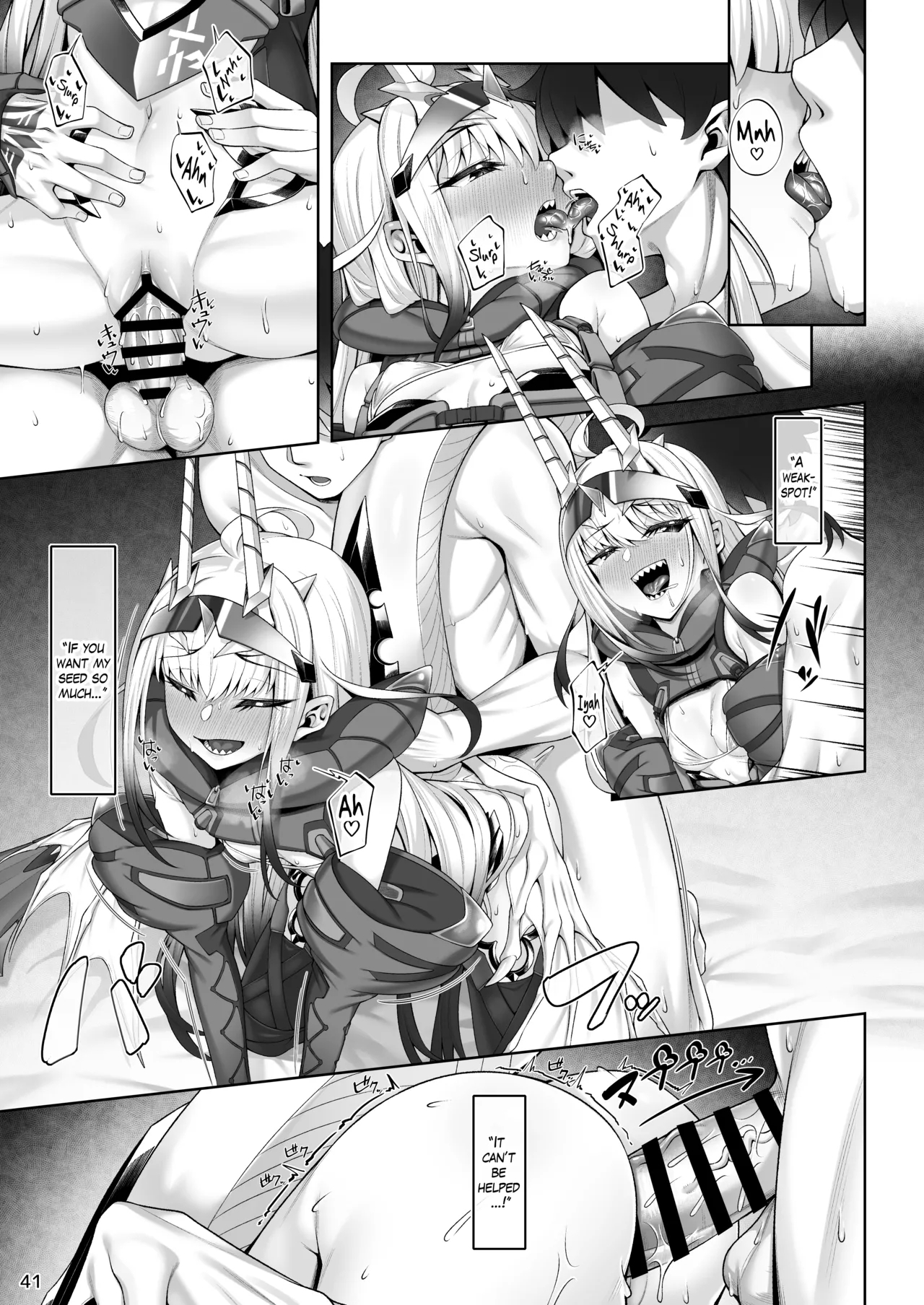 Mizugi Melusine to Iroiro Ecchi Hon | Doing all kinds of lewd things with Melusine in her swimsuit - Page 42
