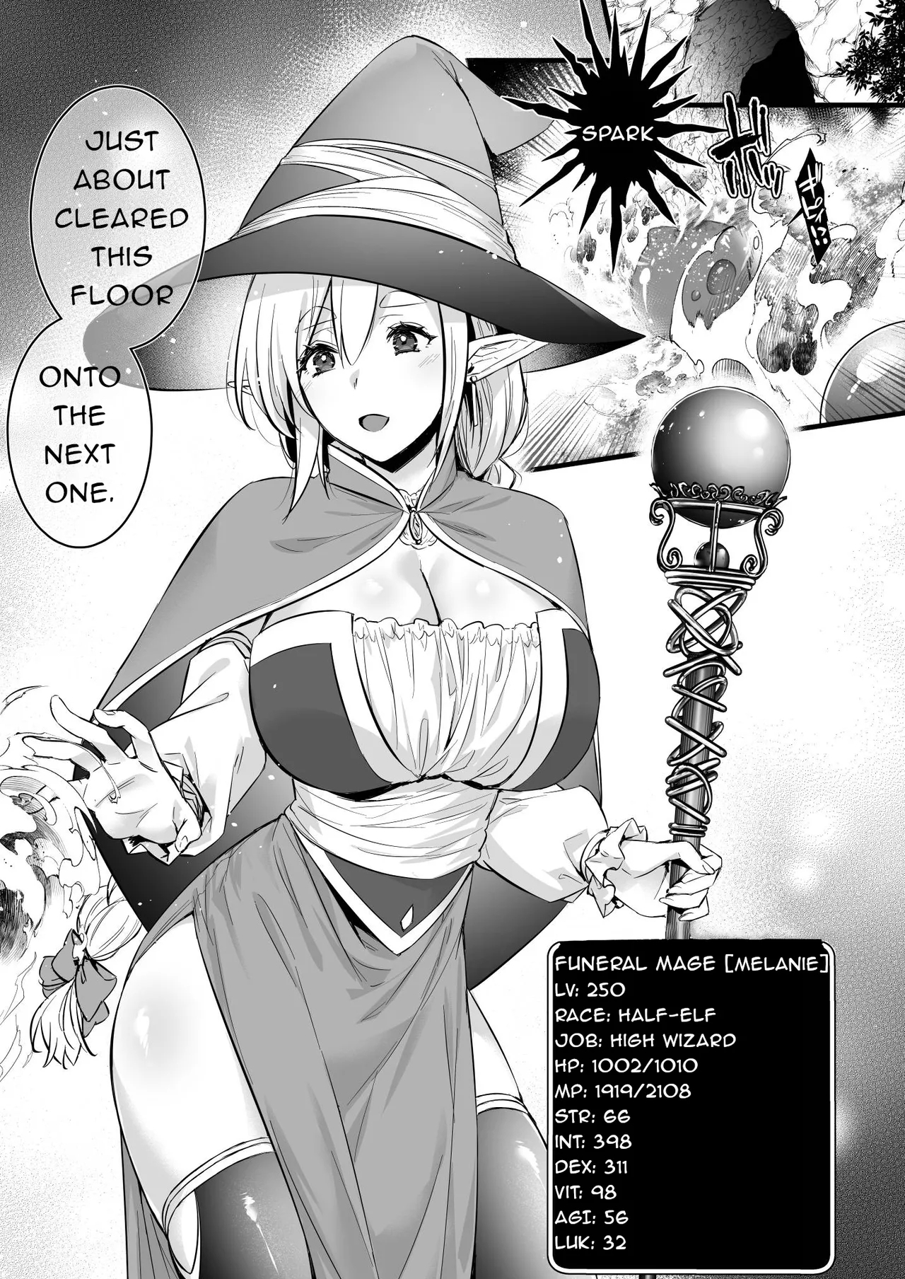A Level 250 Mage Falls Into a Sensory Deprivation Pit and Loses Her Humanity to Level Drain - Page 2