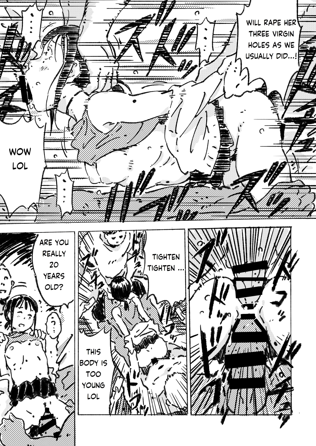 Rinkan Ganbou no Shoujo | A Girl Who Wants to be Gang Raped - Page 10