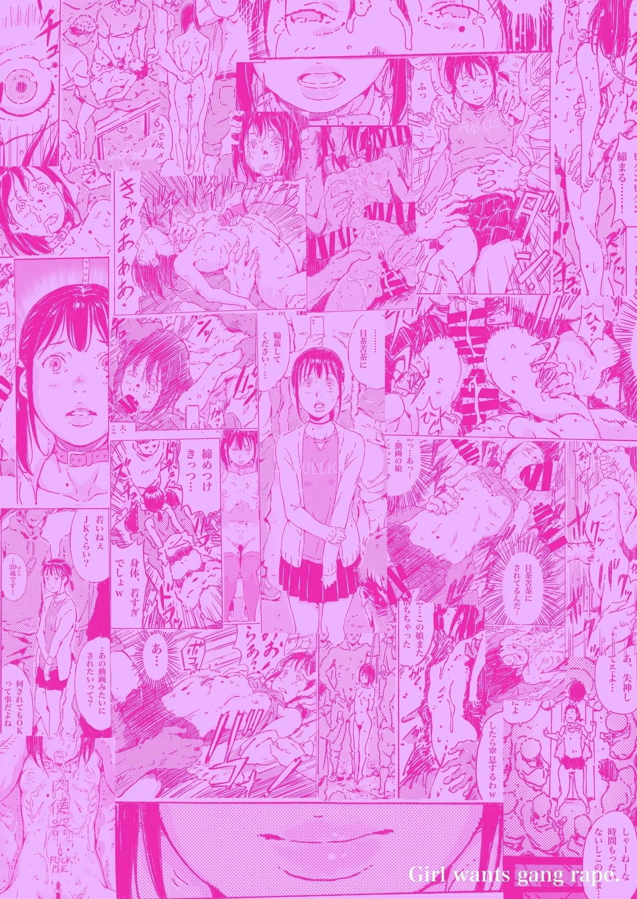 Rinkan Ganbou no Shoujo | A Girl Who Wants to be Gang Raped - Page 64