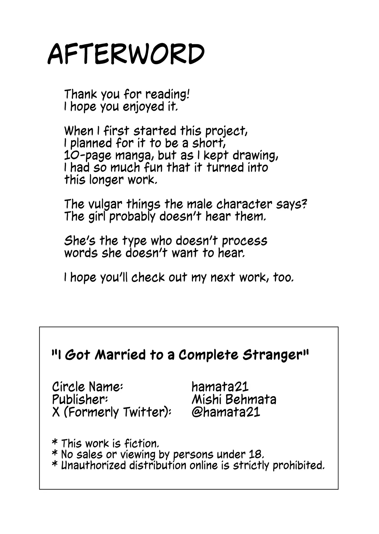 Shiranai Hito to Kekkon Shimashita | I Got Married to a Complete Stranger - Page 30