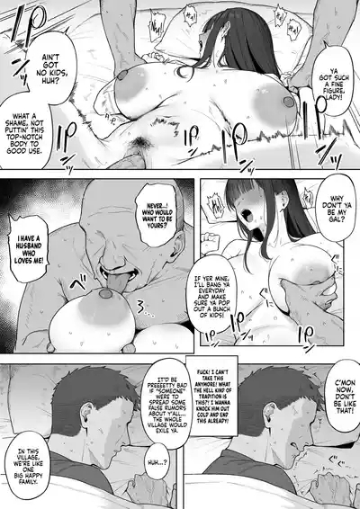 Yobai Fuushuu no aru mura ni Ijuushite shimatta Fuufu | A Couple who moved to a Village with a tradition of Sneaking into a Woman's Bed 4