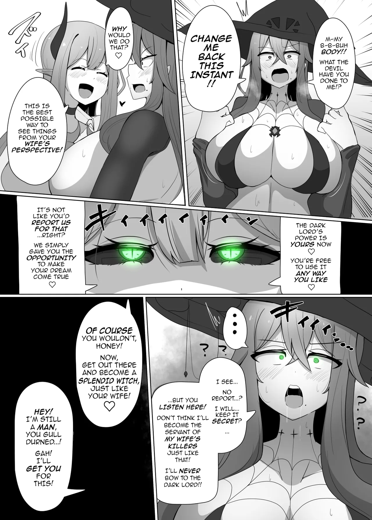 The House of Evil Class Change 2Arachne-Witch - Page 8