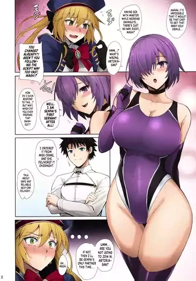 Kyouei Tokusei no Servant to 2 | Servants With The Swimsuit Trait 2 4