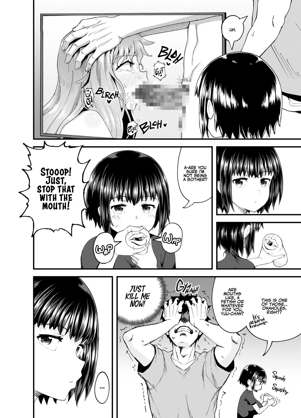 Soen ni Natteta Osananajimi ga Okuchi Onaho Gayoi Shite Kuru Mikkakan | Three Days Treating My Estranged Friend As An Oral Fuckhole - Page 8