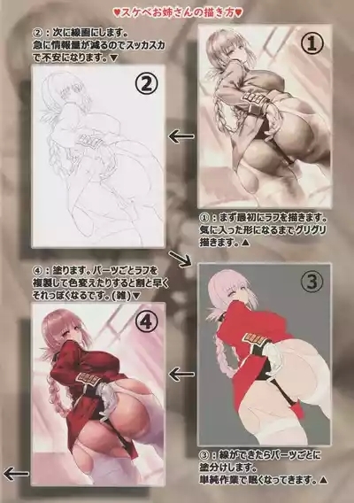 FGO SUKEBE ONEESAN's Rakugaki Matome Hon 01 10