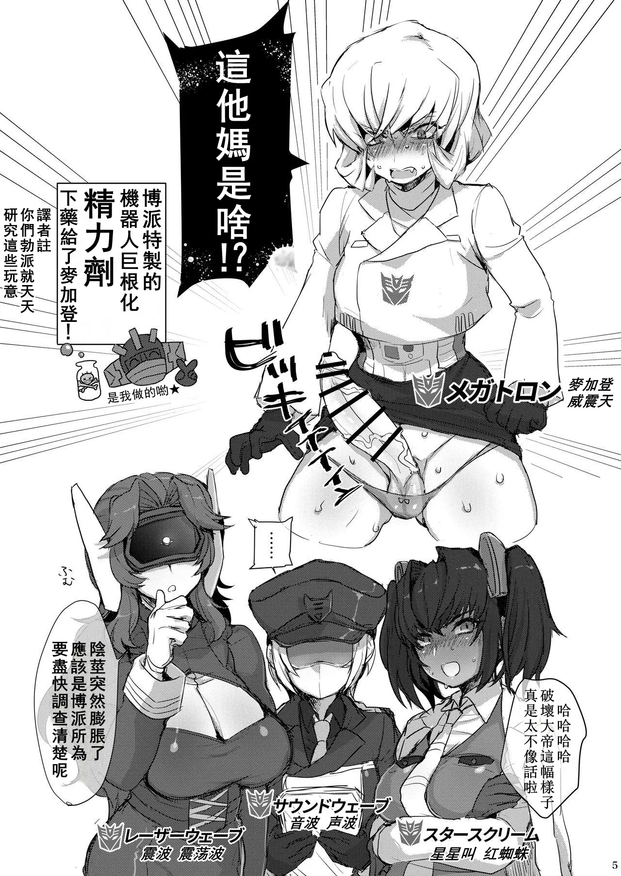 Omankoformer : All Hail Megadick - Page 4
