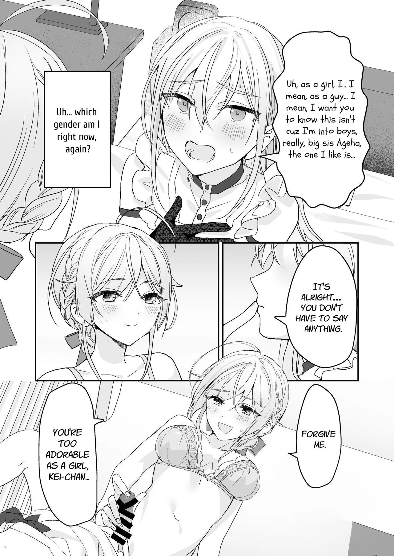 Josou Shounen to Ama Seme Onee-san | Crossdressing Guy and Sweetly Aggressive Woman - Page 17