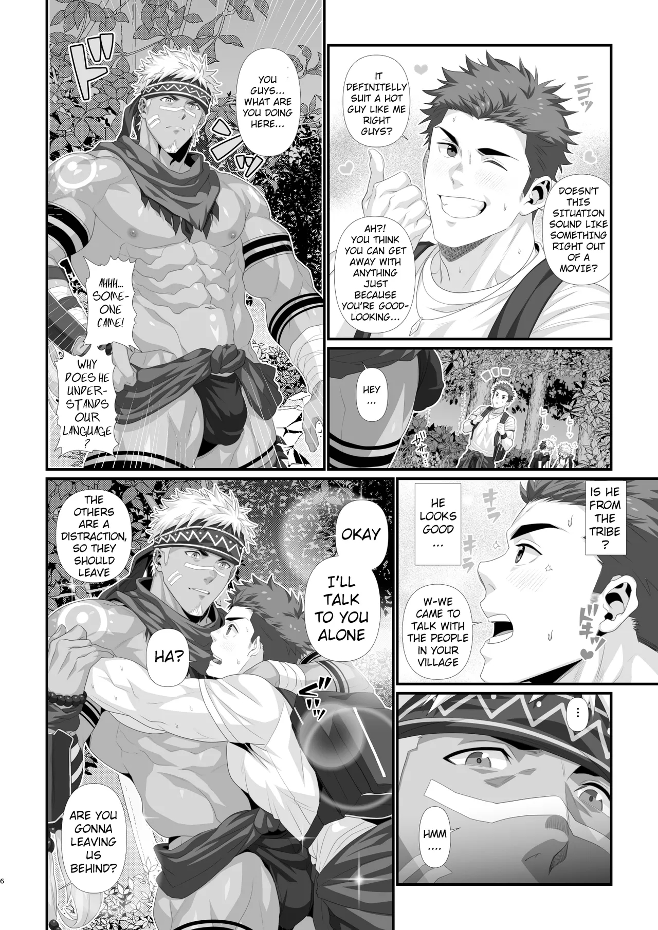 Buzoku seinen × haiyū - Tribal Man x Streamer - Page 4