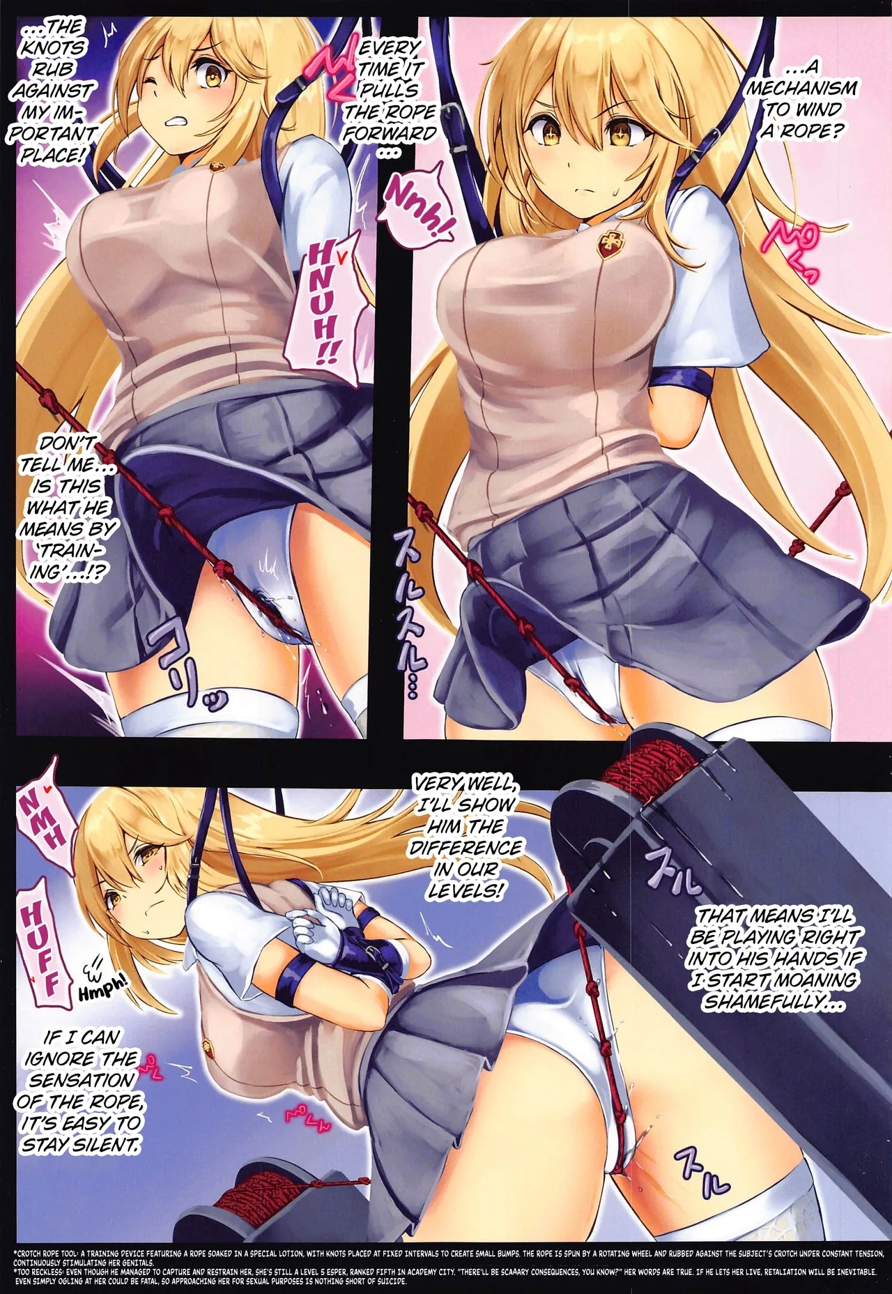 Chounouryokusha Shokuhou Misaki Jinmon Chousho | The Interrogation Record of Shokuhou Misaki the Esper - Page 4