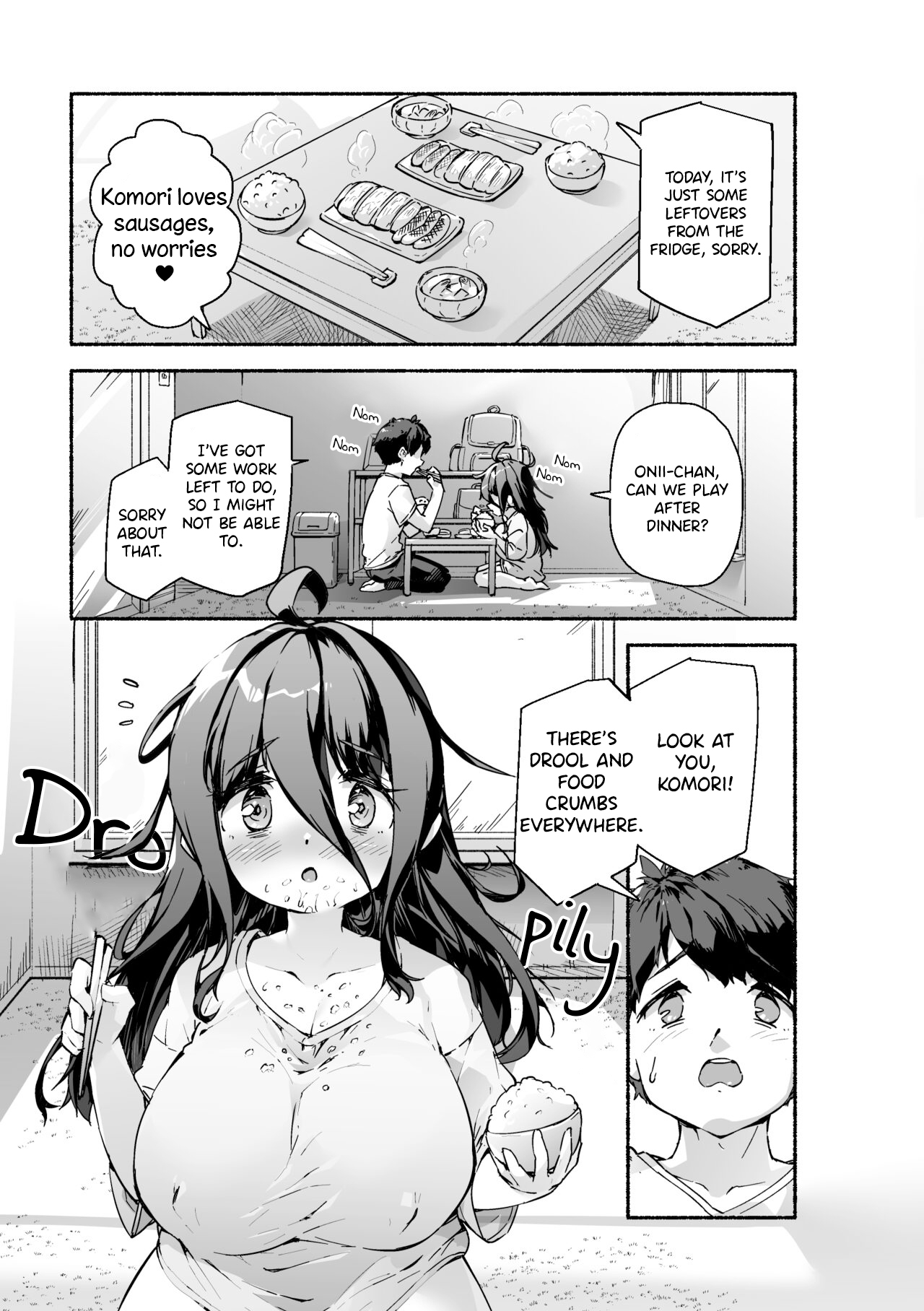 Munemori Komori no Kyoudai Seikatsuchan to Ecchi Shitai - - Page 4
