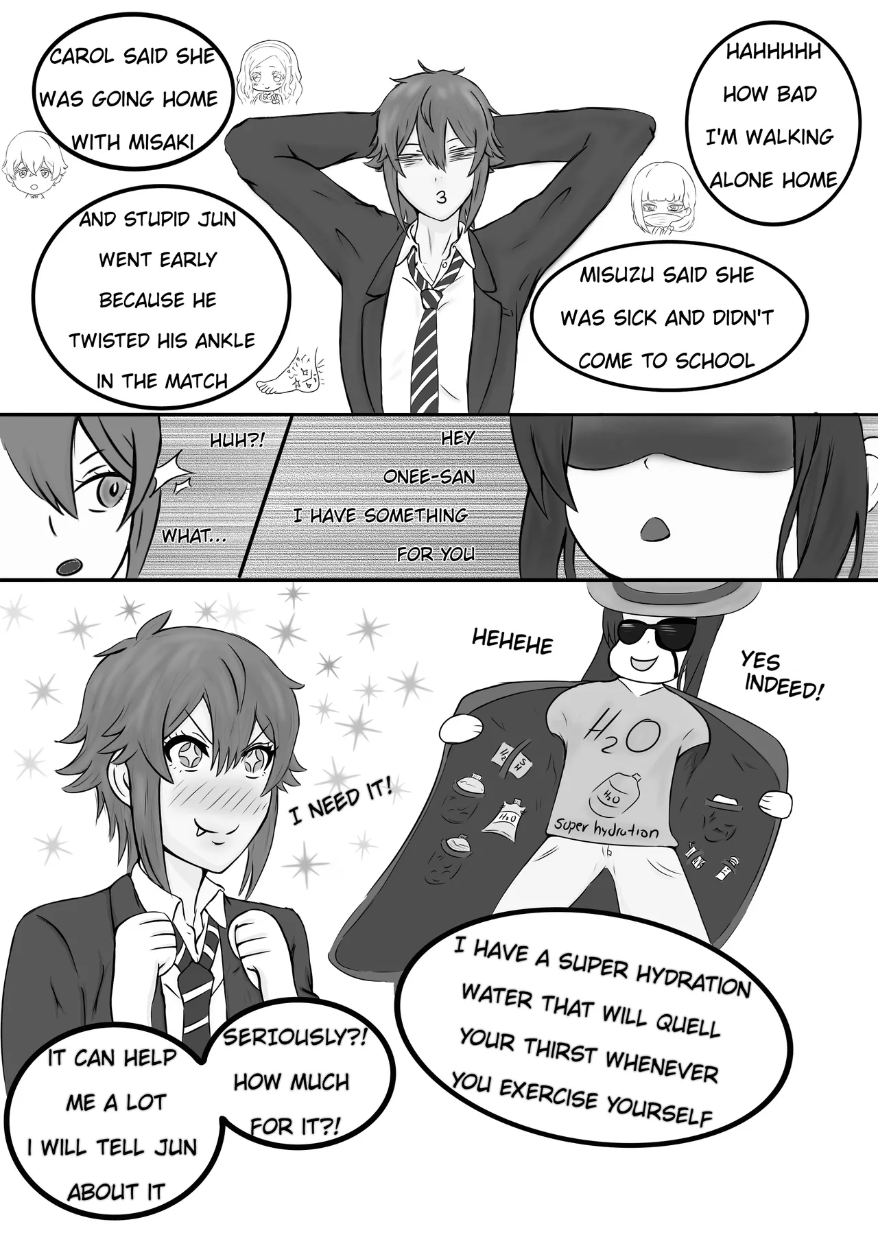 Tomo-chan is... gonna pop my cherry. First Part - Page 2
