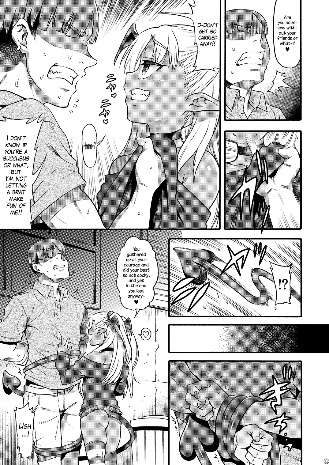 Yasashii? Mesugaki Succubus| A KindCheeky Succubus Brat: Delinquents Punishment Arc - Page 4