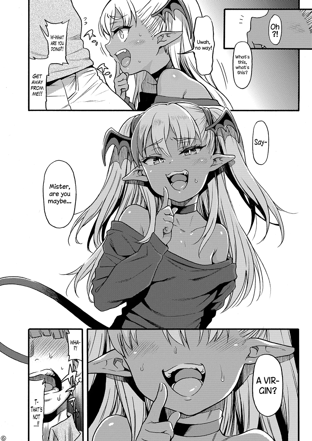 Yasashii? Mesugaki Succubus| A KindCheeky Succubus Brat: Delinquents Punishment Arc - Page 5