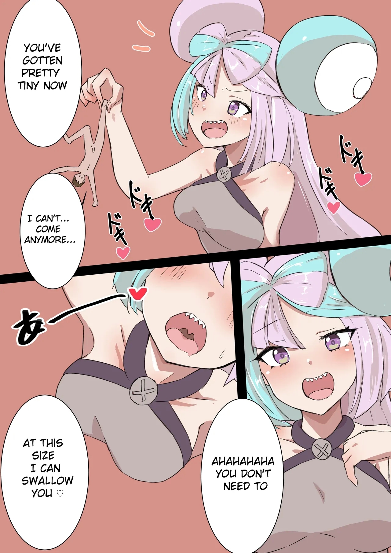 A trainer getting made to cum by lono then getting swallowed 6
