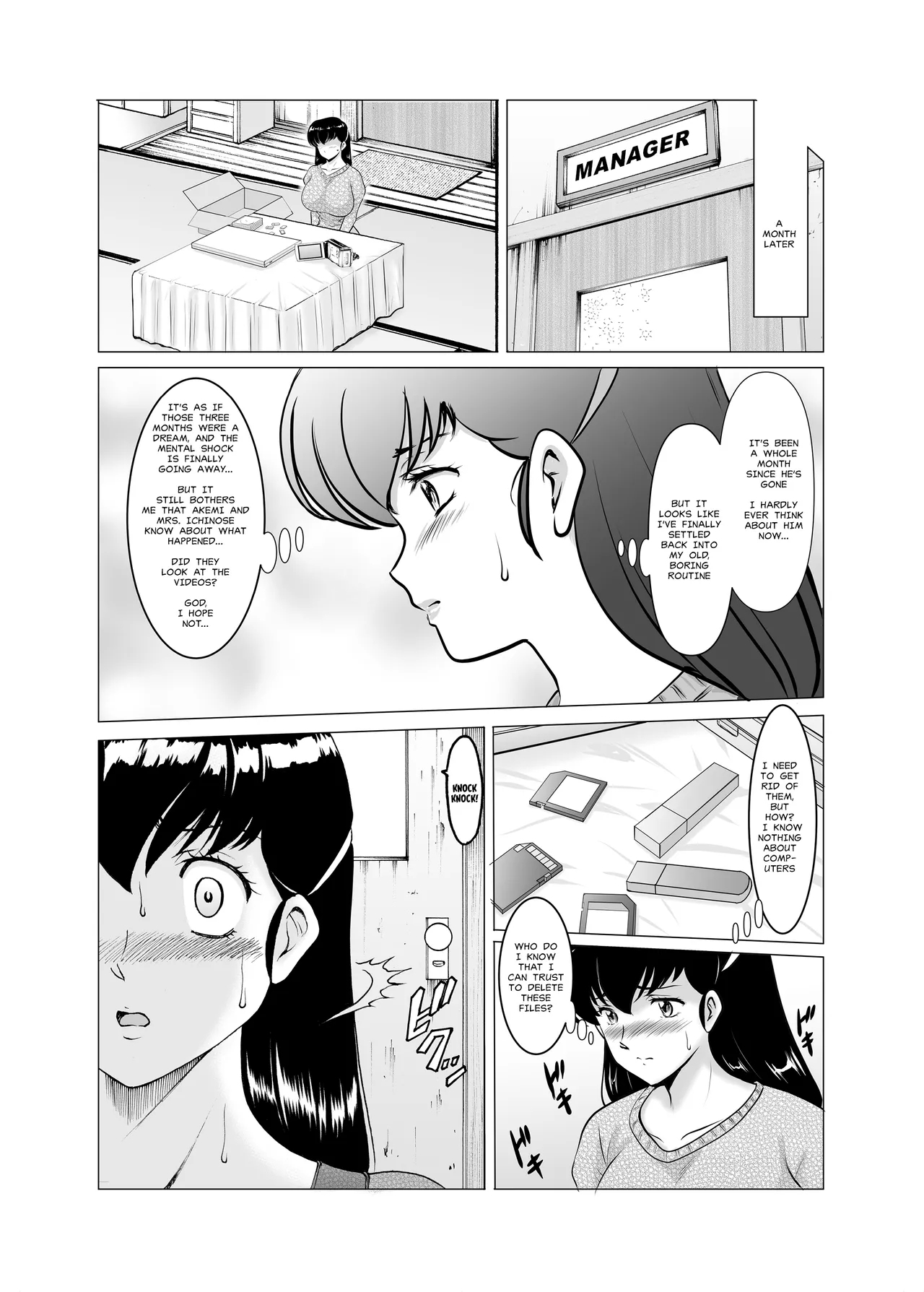 Hitozuma Kanrinin Kyoko 11: |The Perils of Married Manger Kyoko Part 11: Conclusion - Page 80