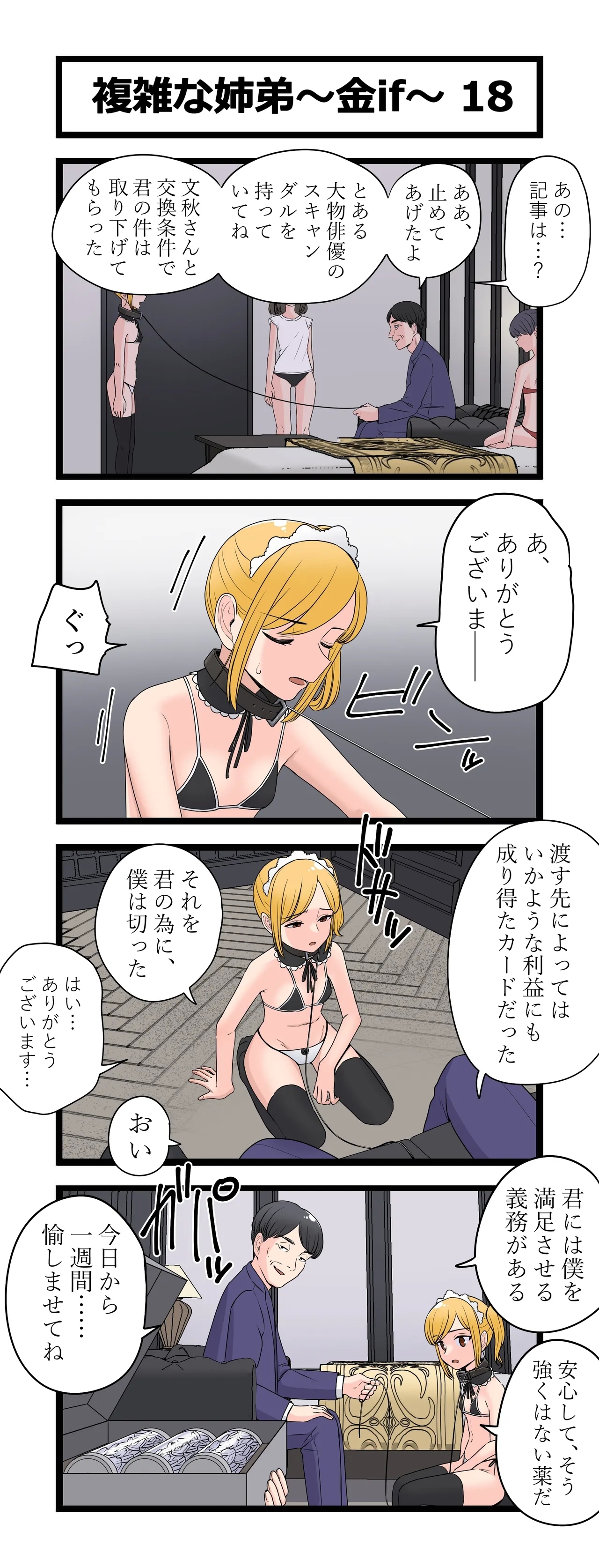 複雑な姉弟～金if～ - Page 19