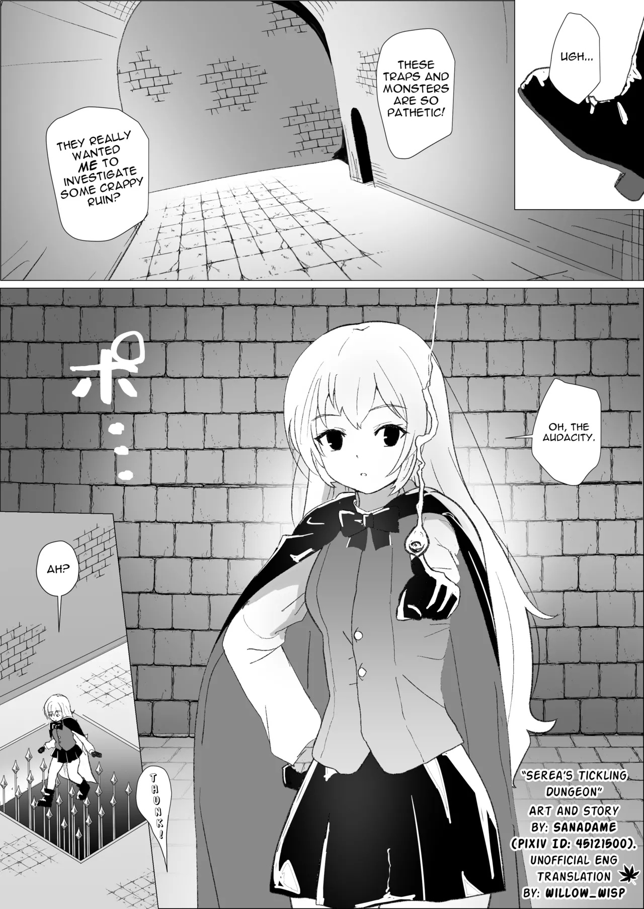 Serea's Tickling Dungeon - Page 2