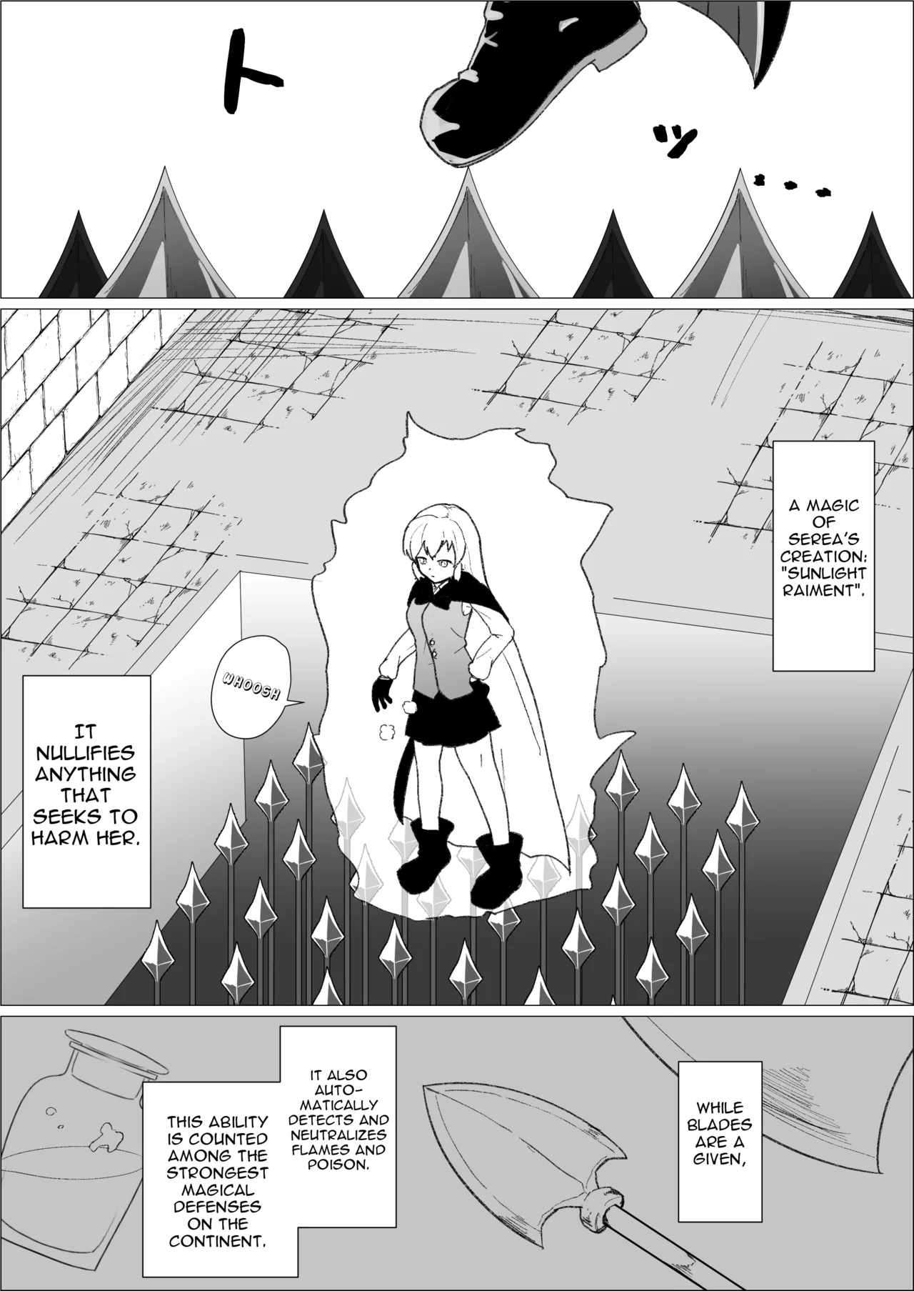 Serea's Tickling Dungeon - Page 3
