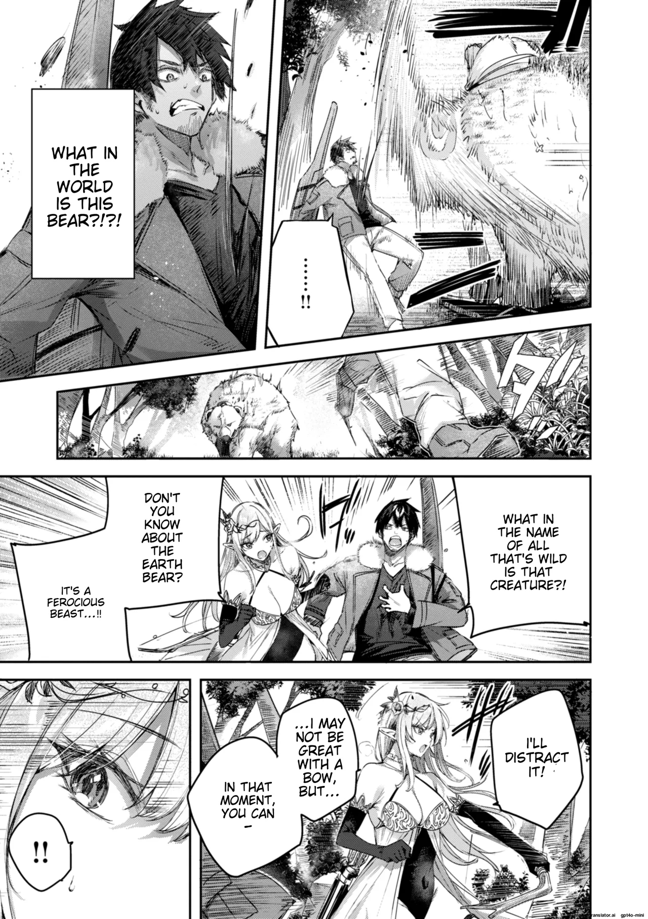 Dokushin Hunter no Deai wa Elf no Mori de | The Single Hunter Meets Girl in The Elven Forest - Page 10