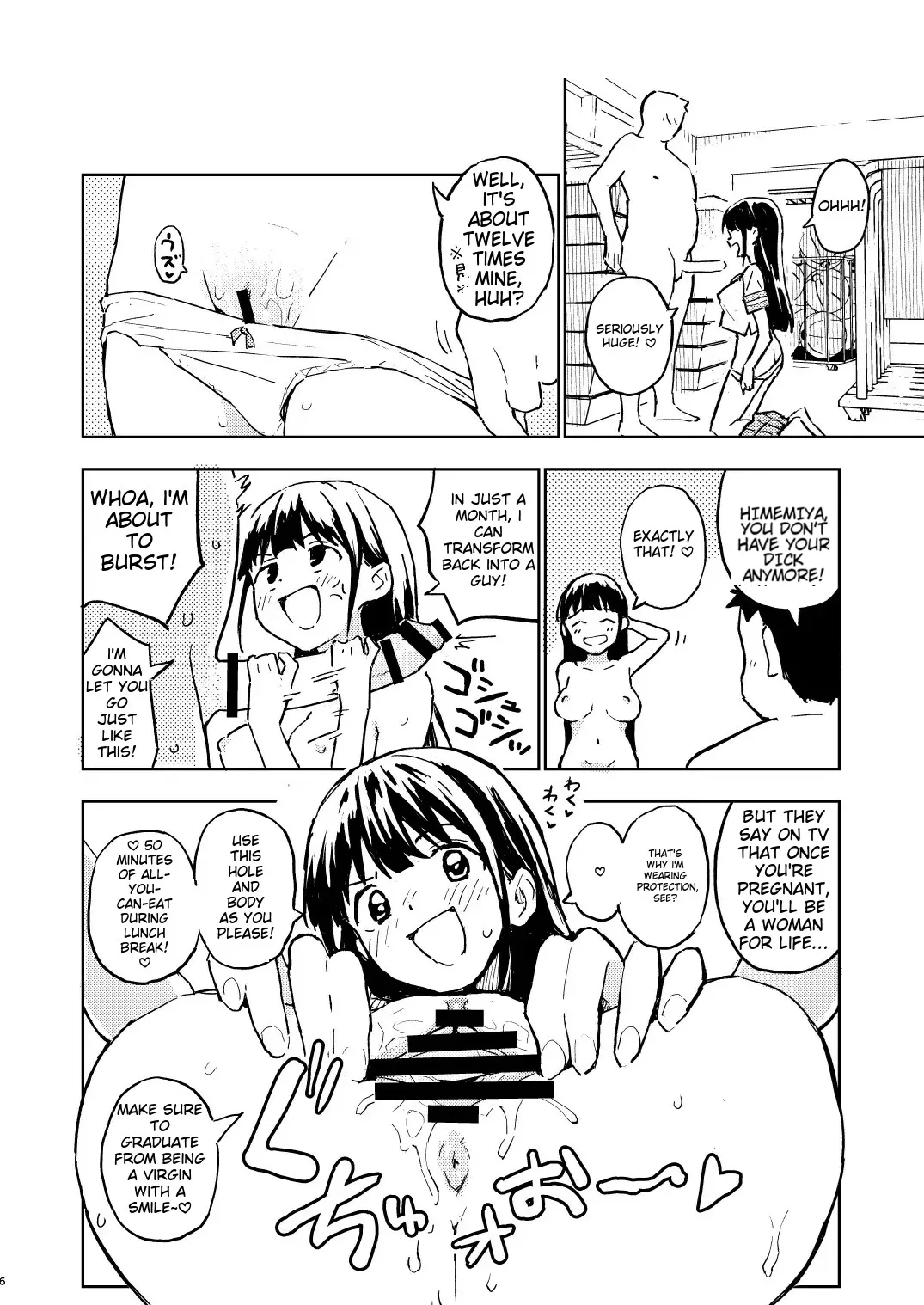 1-kagetsu Ninshin Shinakereba Otoko ni Modoreru Hanashi - Page 7