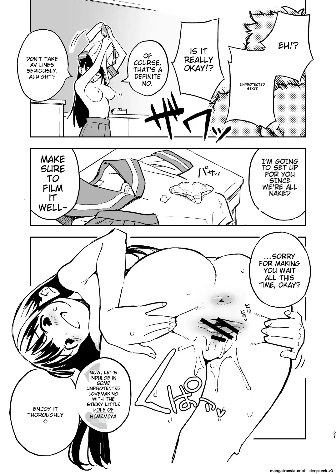 1-kagetsu Ninshin Shinakereba Otoko ni Modoreru Hanashi - Page 21
