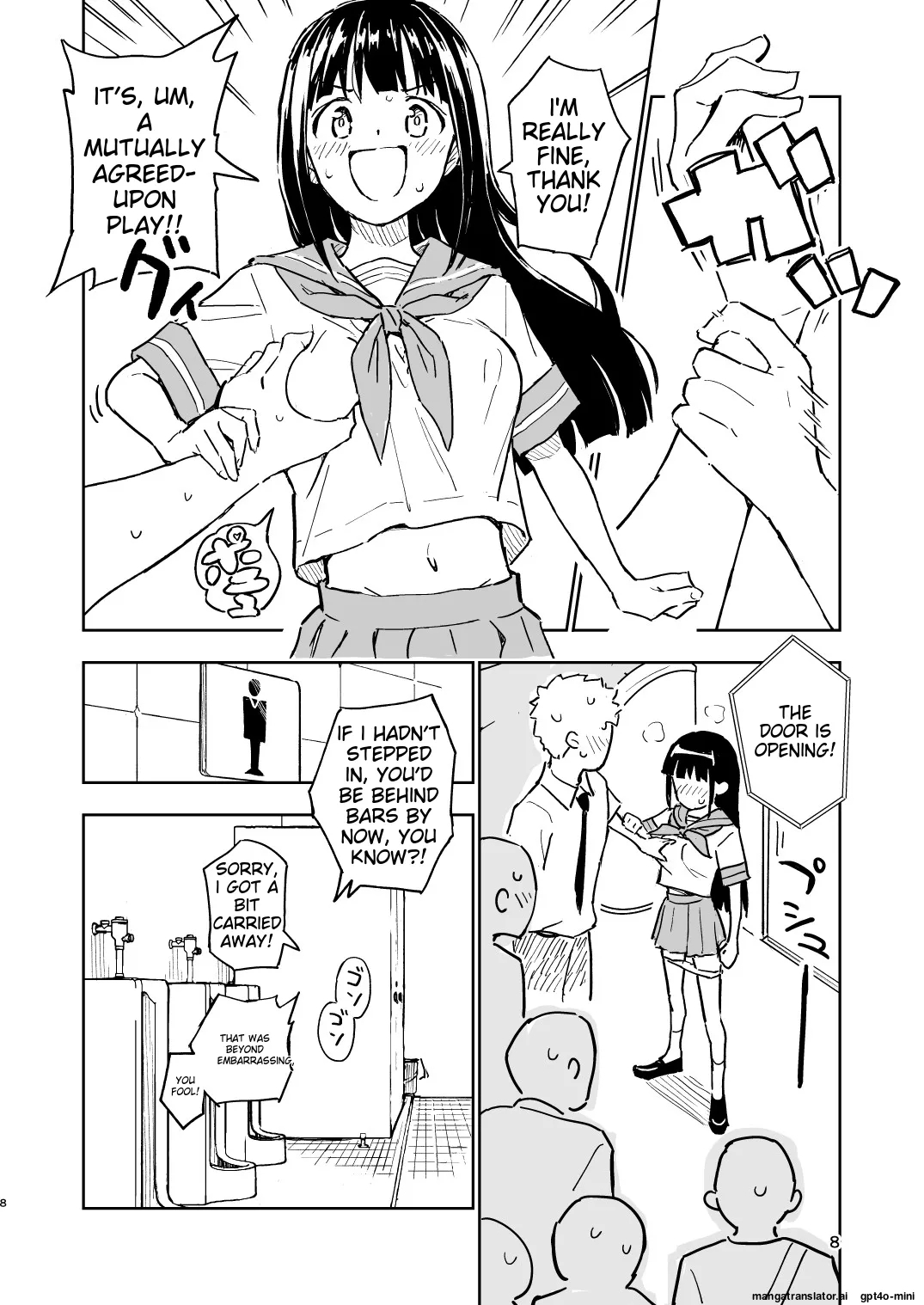 1-kagetsu Ninshin Shinakereba Otoko ni Modoreru Hanashi - Page 8