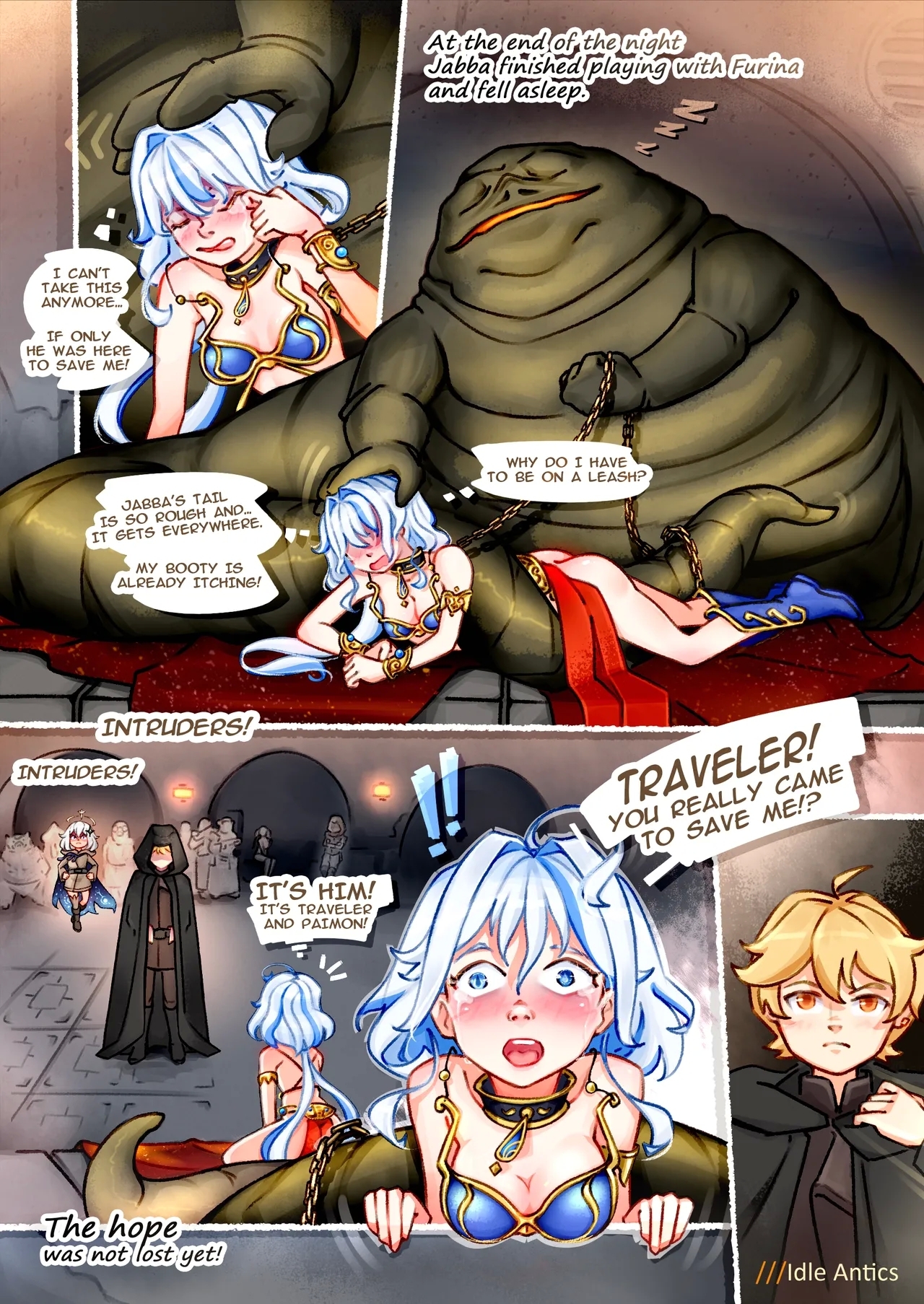 Furina's Fiasco in THE JABBA'S LAIR Part 1 Actress turned Slave! 2