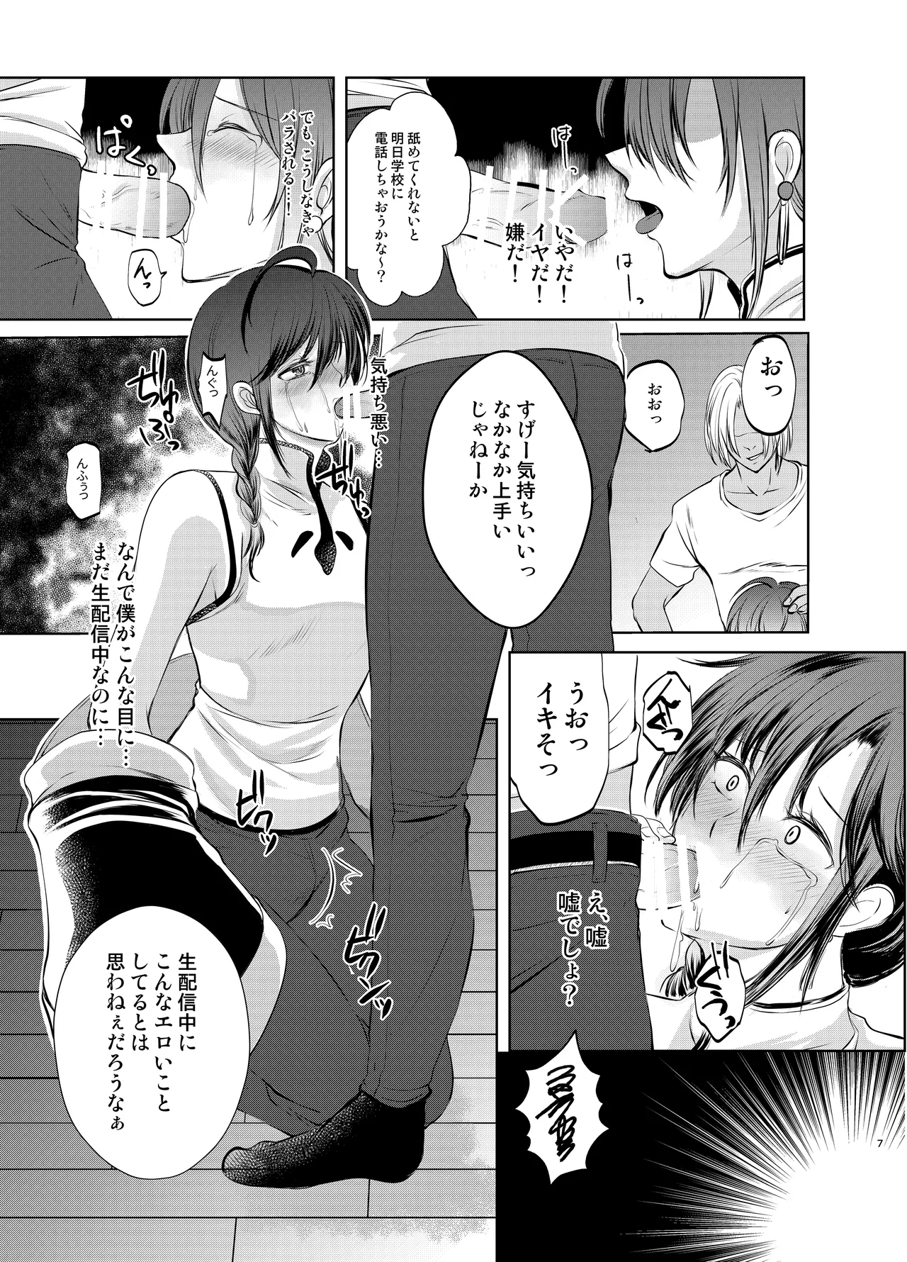 Tokutei sareta Sono Saki wa 1 Otokonoko Haishinsha Choukyou Nikki - Page 6