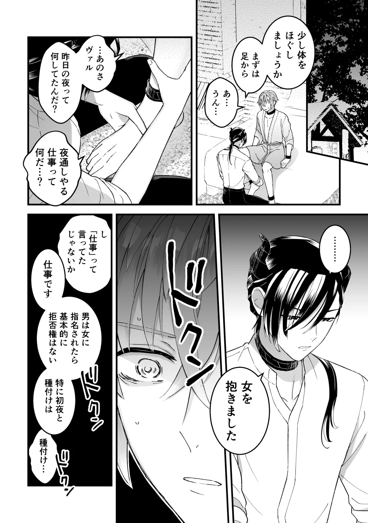 男騎士だったけど鬼の宰相の愛玩動物になりました - Page 6