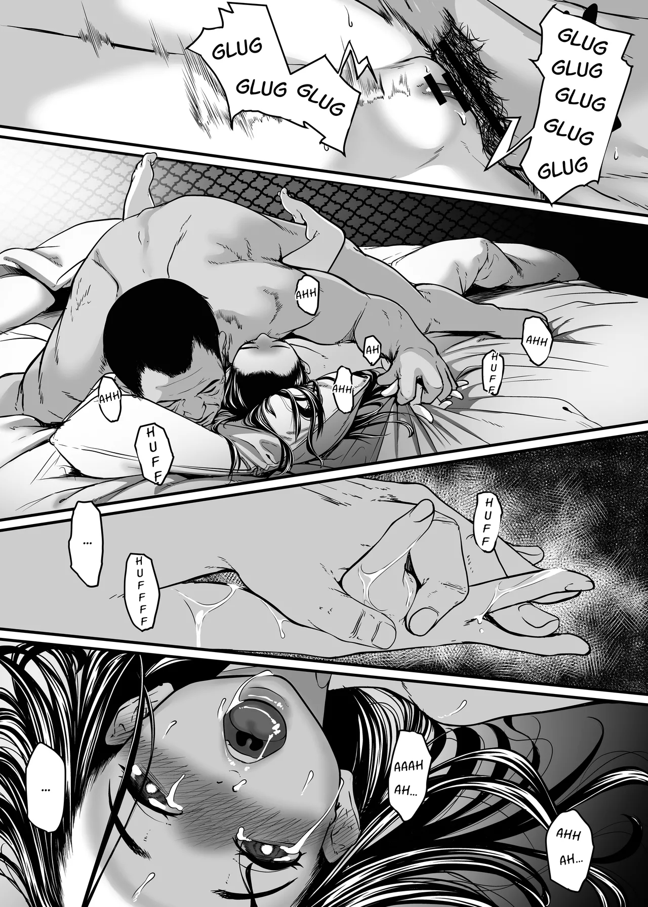 Bishoujo ga Kaishun Oji-san ni Okusuri de Torottoro ni Sareru Hanashi | Beautiful Prostitute Gets Wasted On Drugged Sex - Page 47
