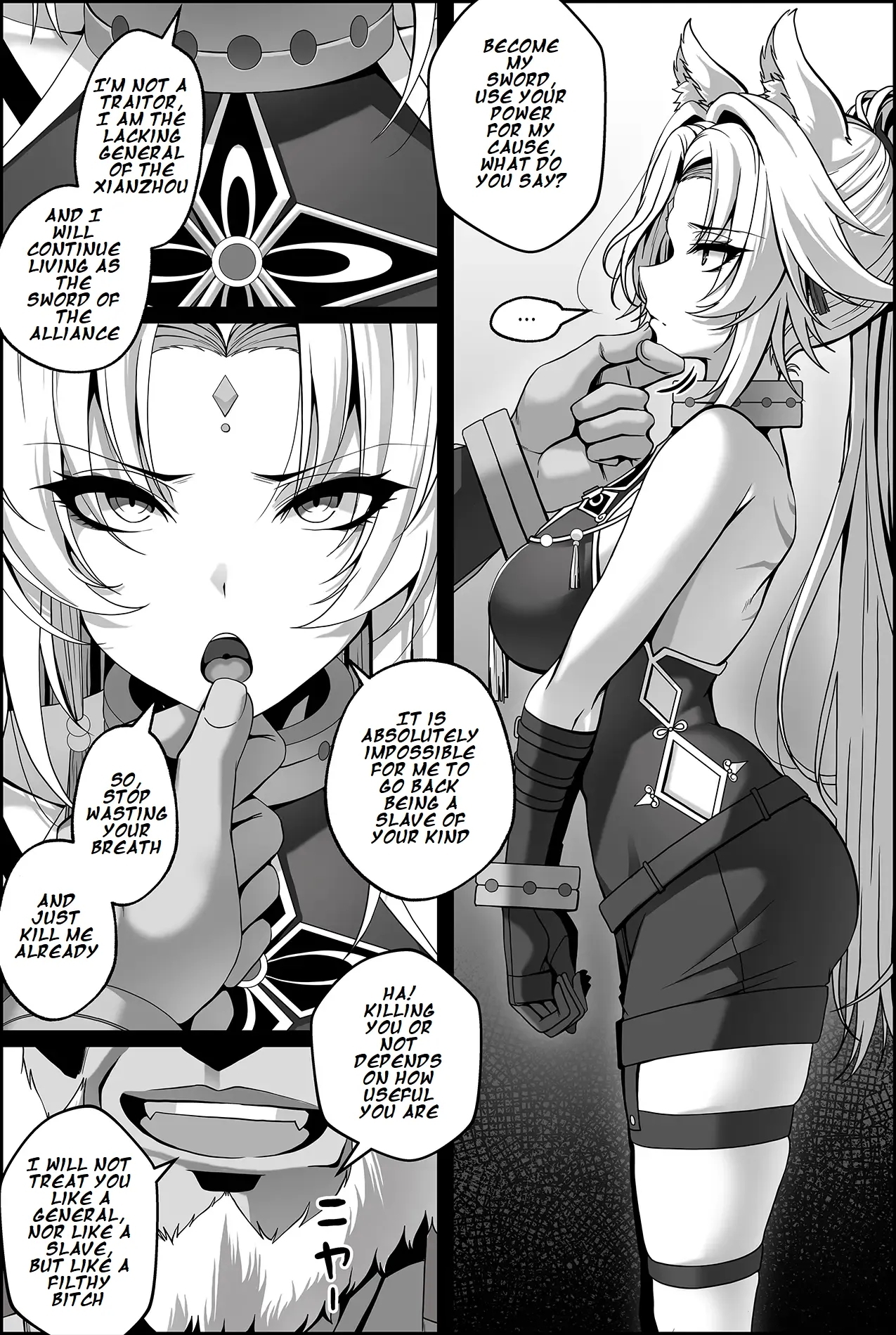 [Paya8] 捕らえられた飛霄 マンガ (崩壊:スターレイル) [英訳] - Hentaiaz.com - 3