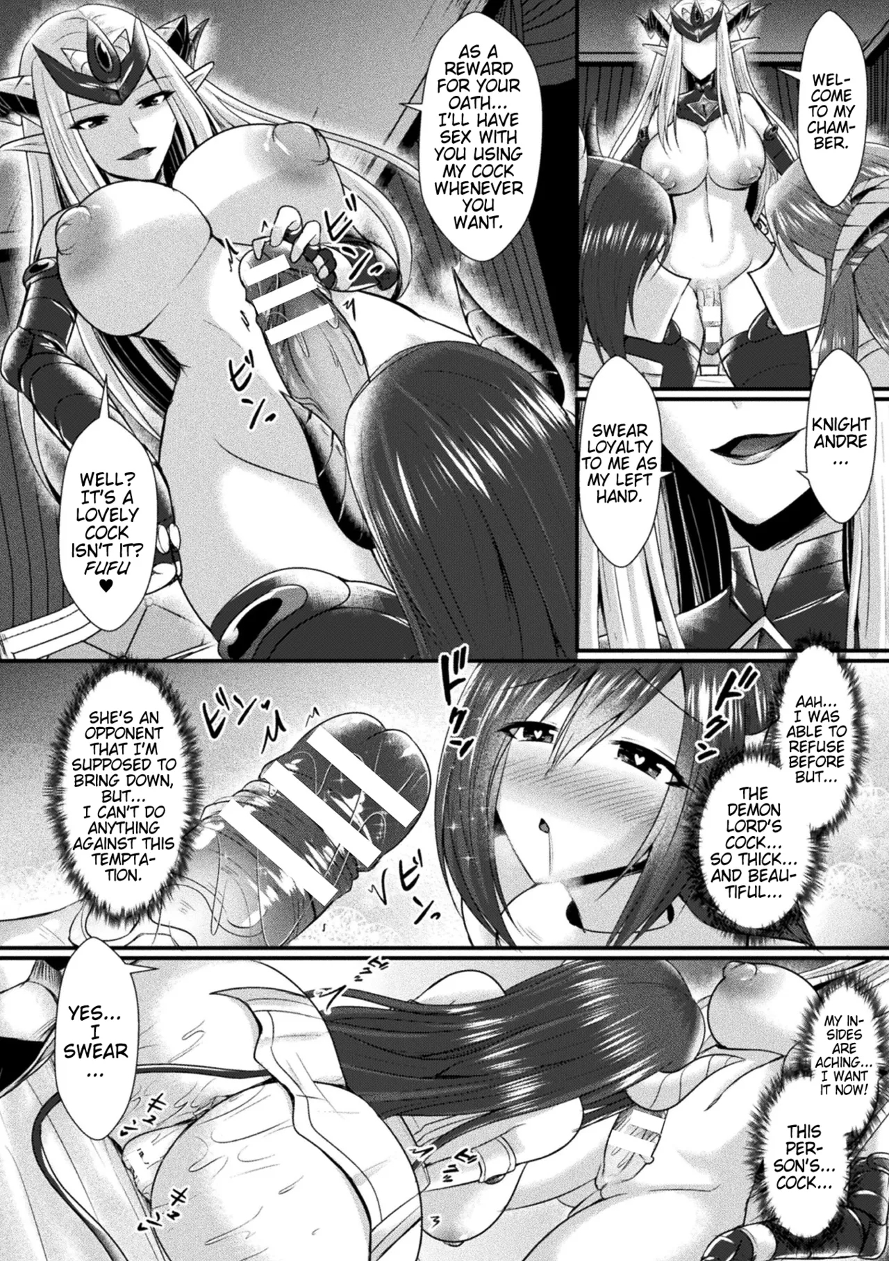 [Seres Ryu] Conduire au mal ～TS Kishi No Daraku~ Kouhen + Bangaihen | Conduire au mal ~Fall of a Gender Bent Knight~ Part 2 + Extra (Kukkoro Heroines Vol. 30) [English] [Digital] (Pangean) 25