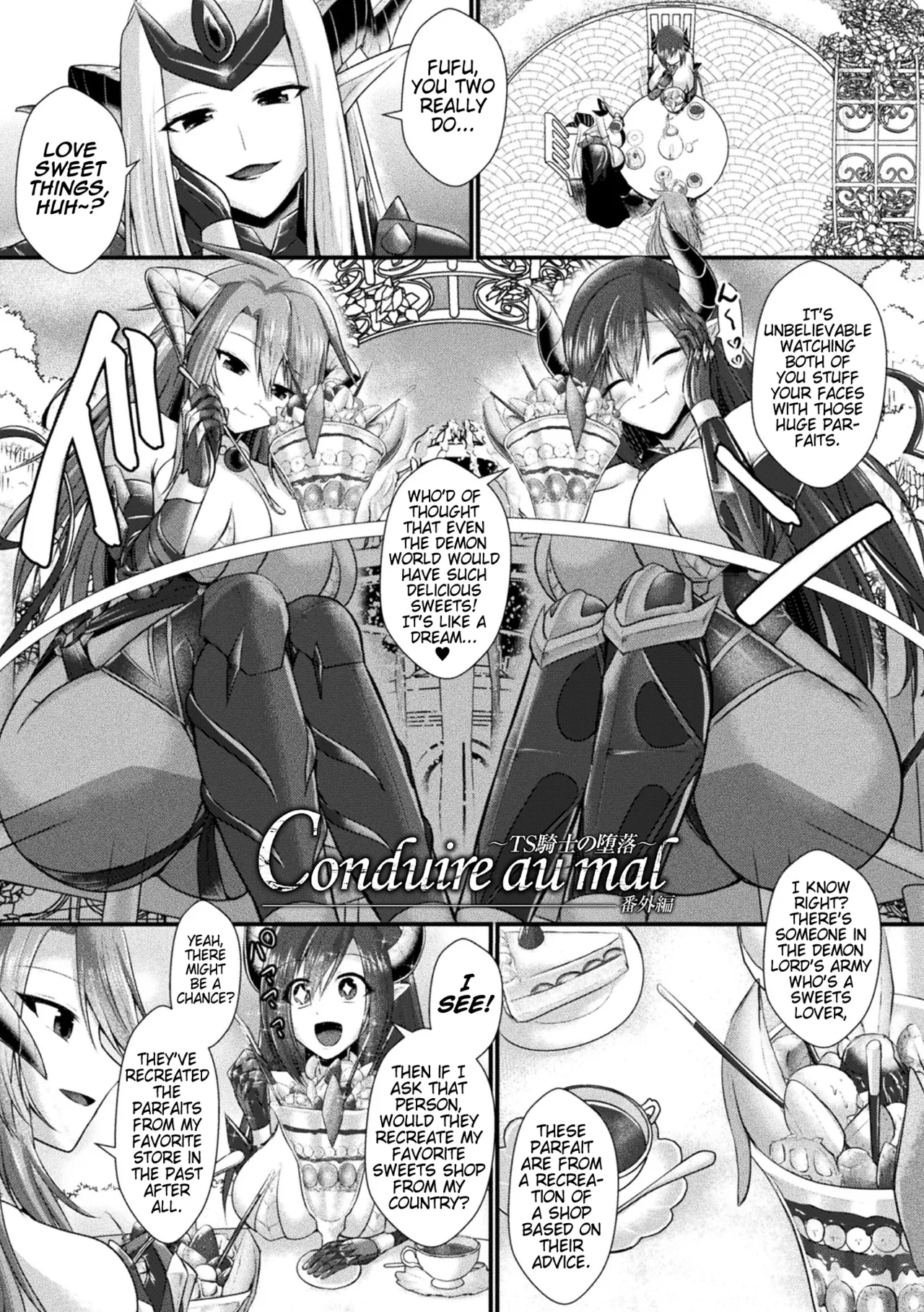 [Seres Ryu] Conduire au mal ～TS Kishi No Daraku~ Kouhen + Bangaihen | Conduire au mal ~Fall of a Gender Bent Knight~ Part 2 + Extra (Kukkoro Heroines Vol. 30) [English] [Digital] (Pangean) 32