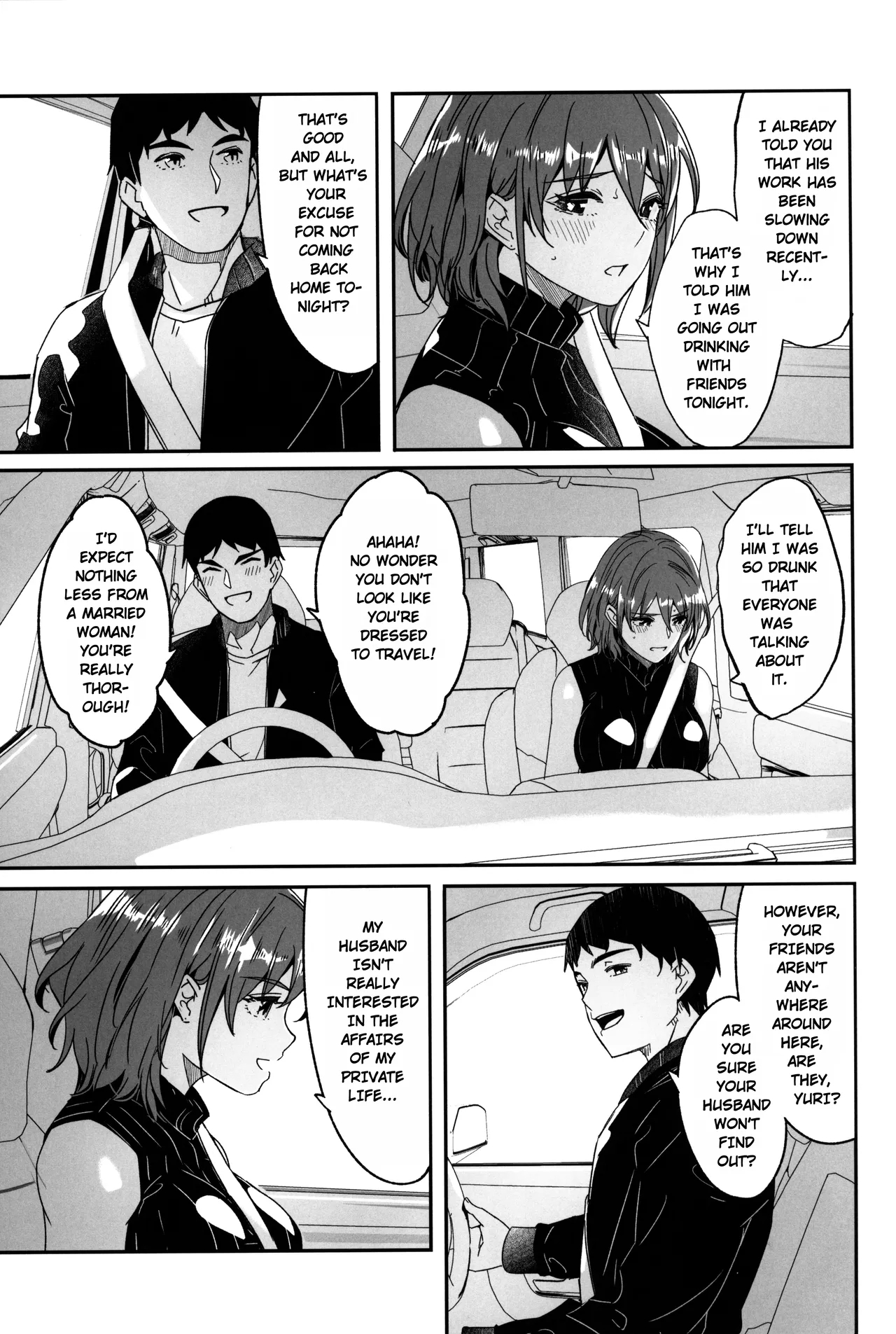 Hitozuma ga Tane o Haramu made Onsen Furin Ryokou Hen | Until Married Woman Concieves Seed: Adulterous Hot Spring Trip - Page 4