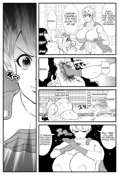 Alien Fatfat VS Superheroine 10