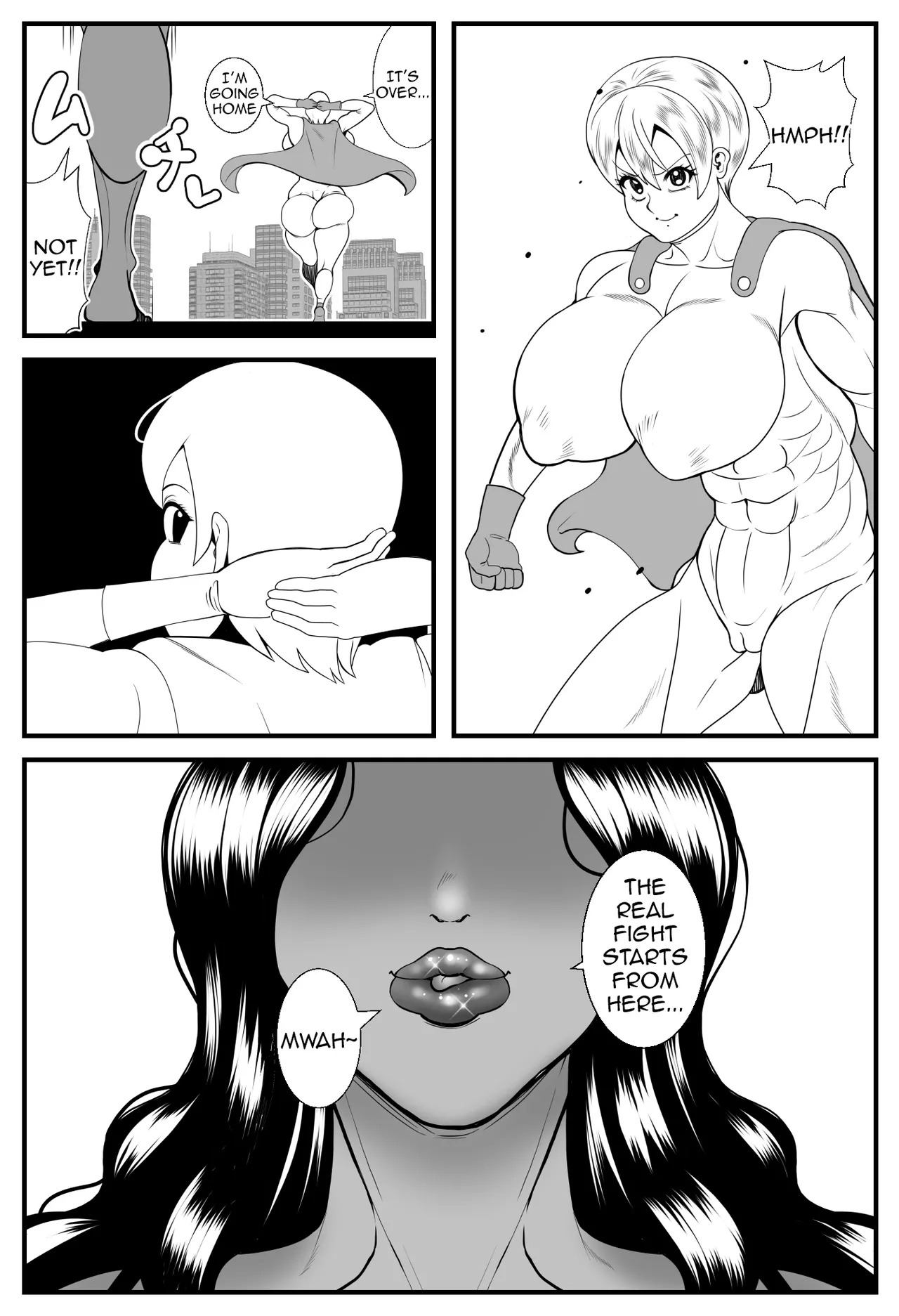 Alien Fatfat VS Superheroine - Page 12