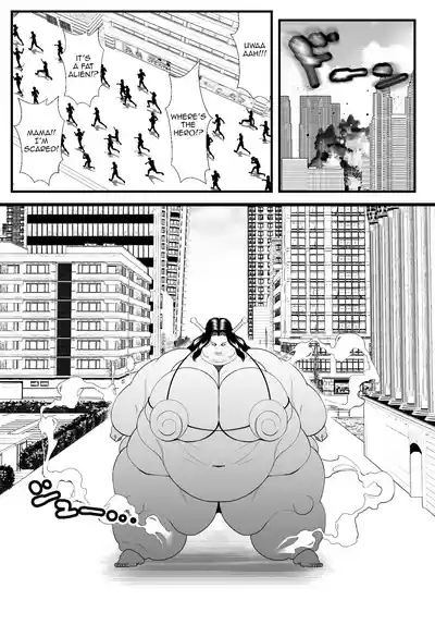 Alien Fatfat VS Superheroine 2