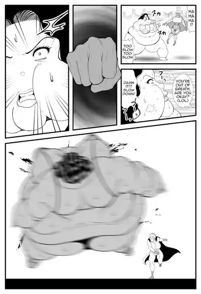 Alien Fatfat VS Superheroine 7