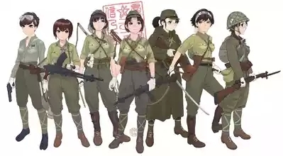 武装军服女子 5