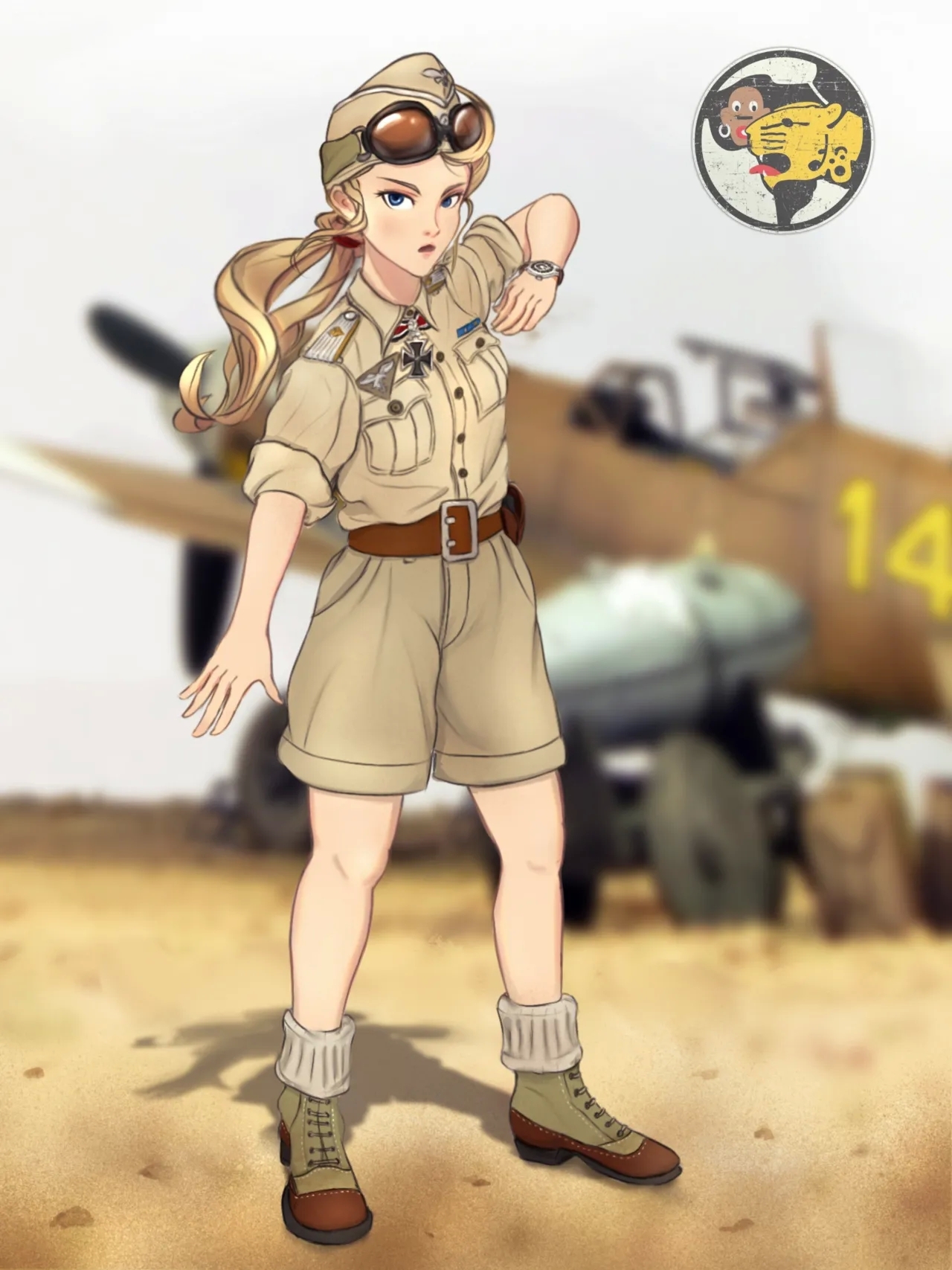 军装少女 38