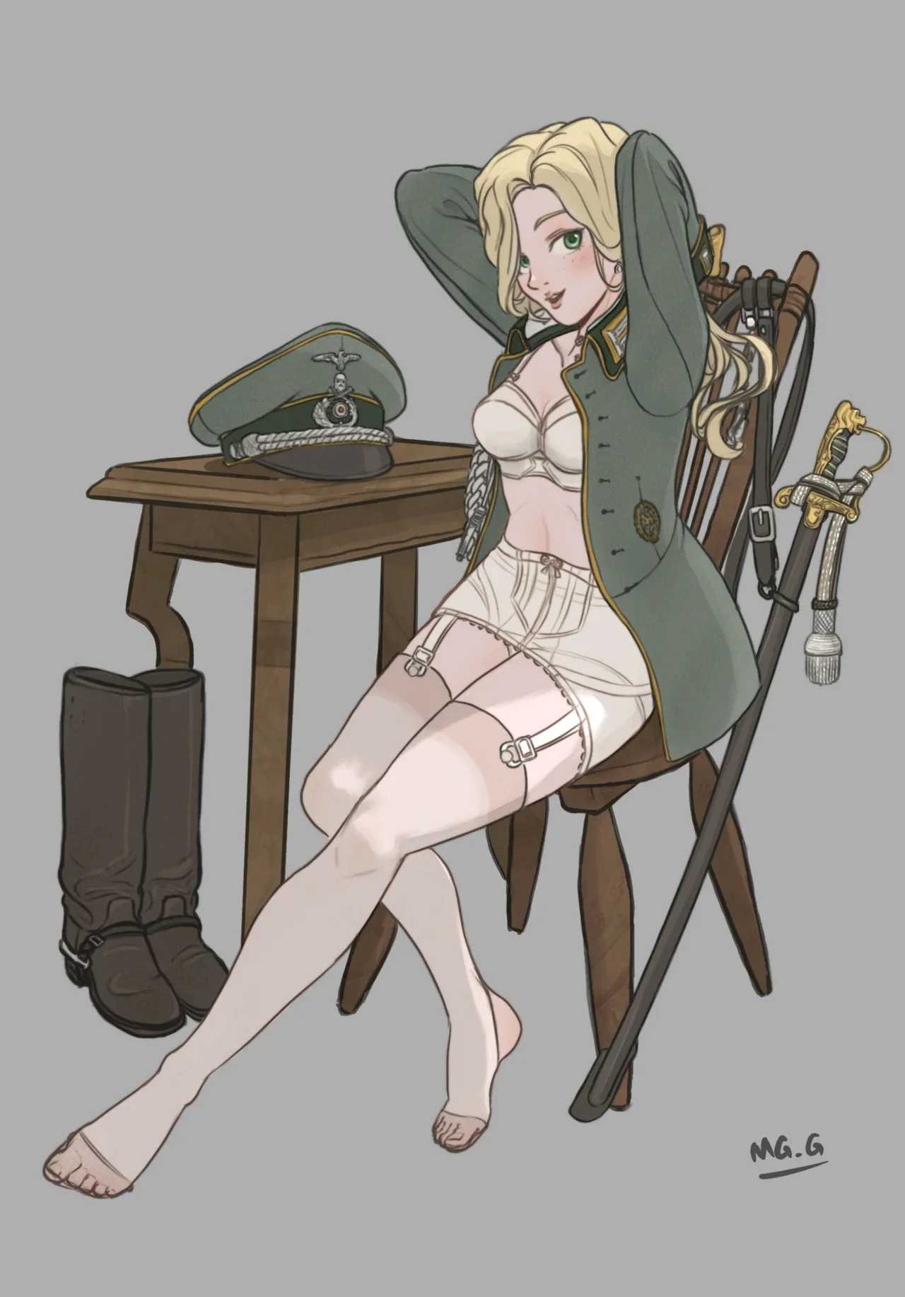 军装少女 47