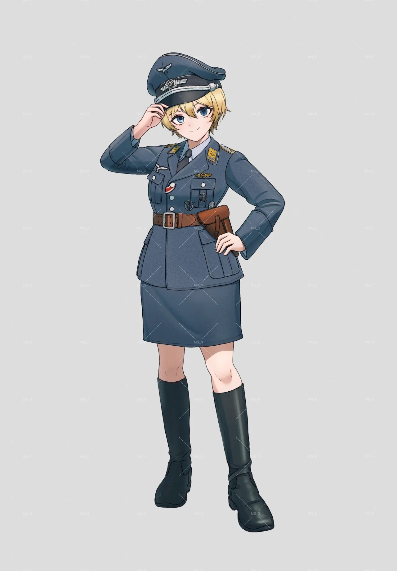 军装少女 58