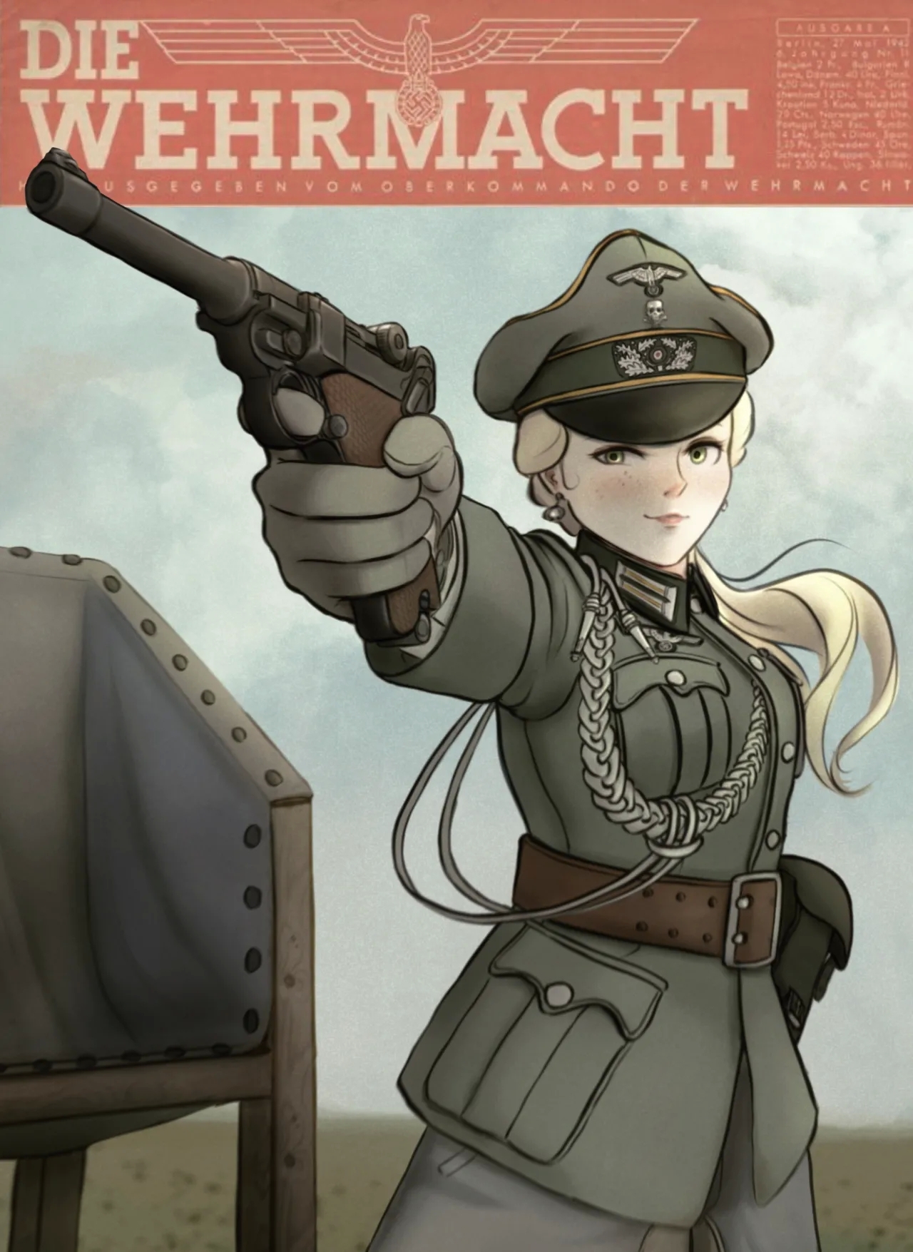 军装少女 69