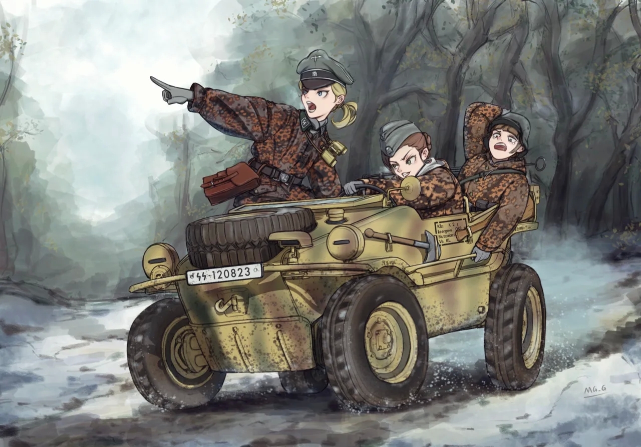 军装少女 74