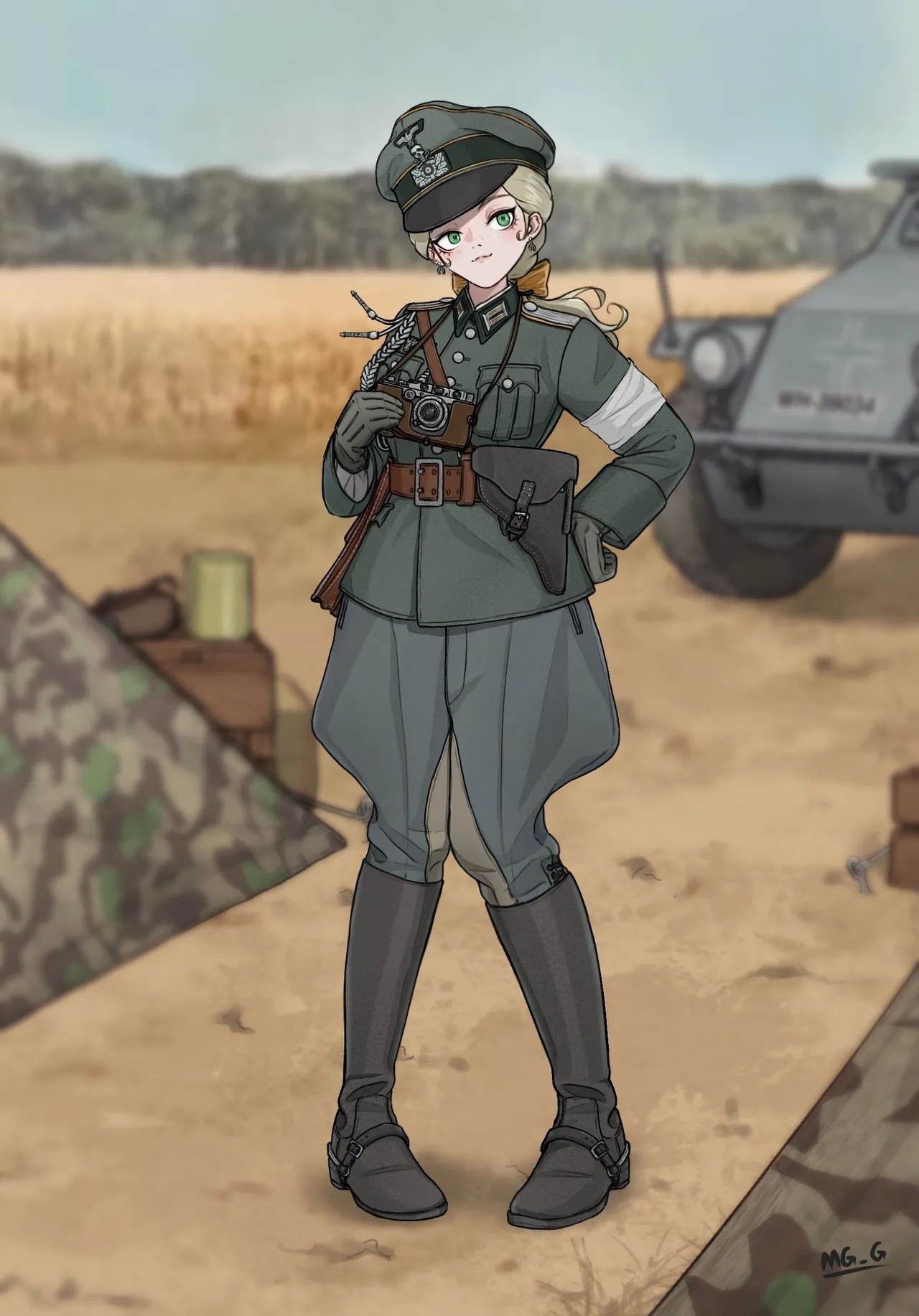 军装少女 91