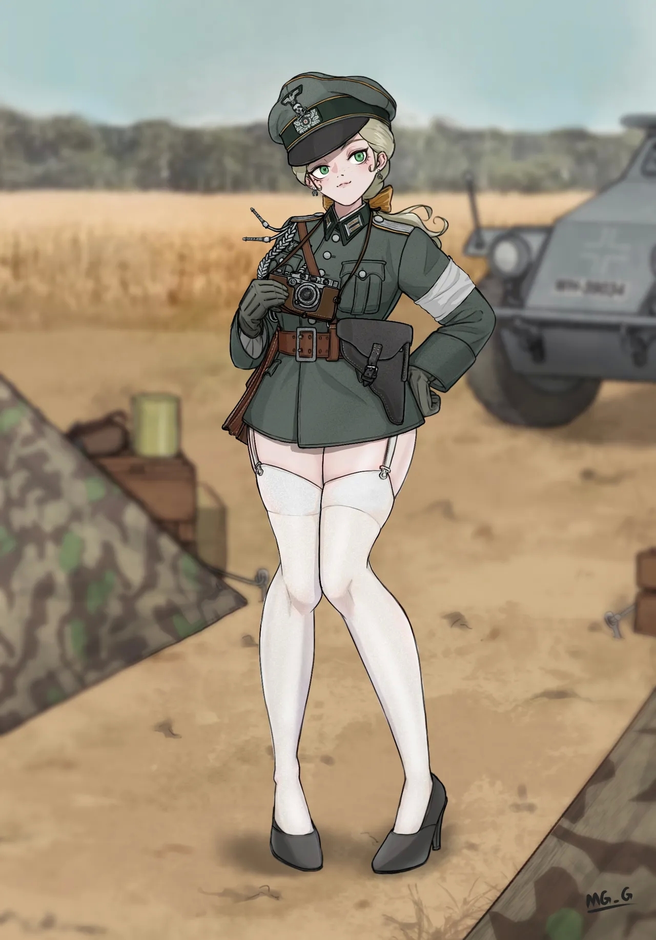 军装少女 93