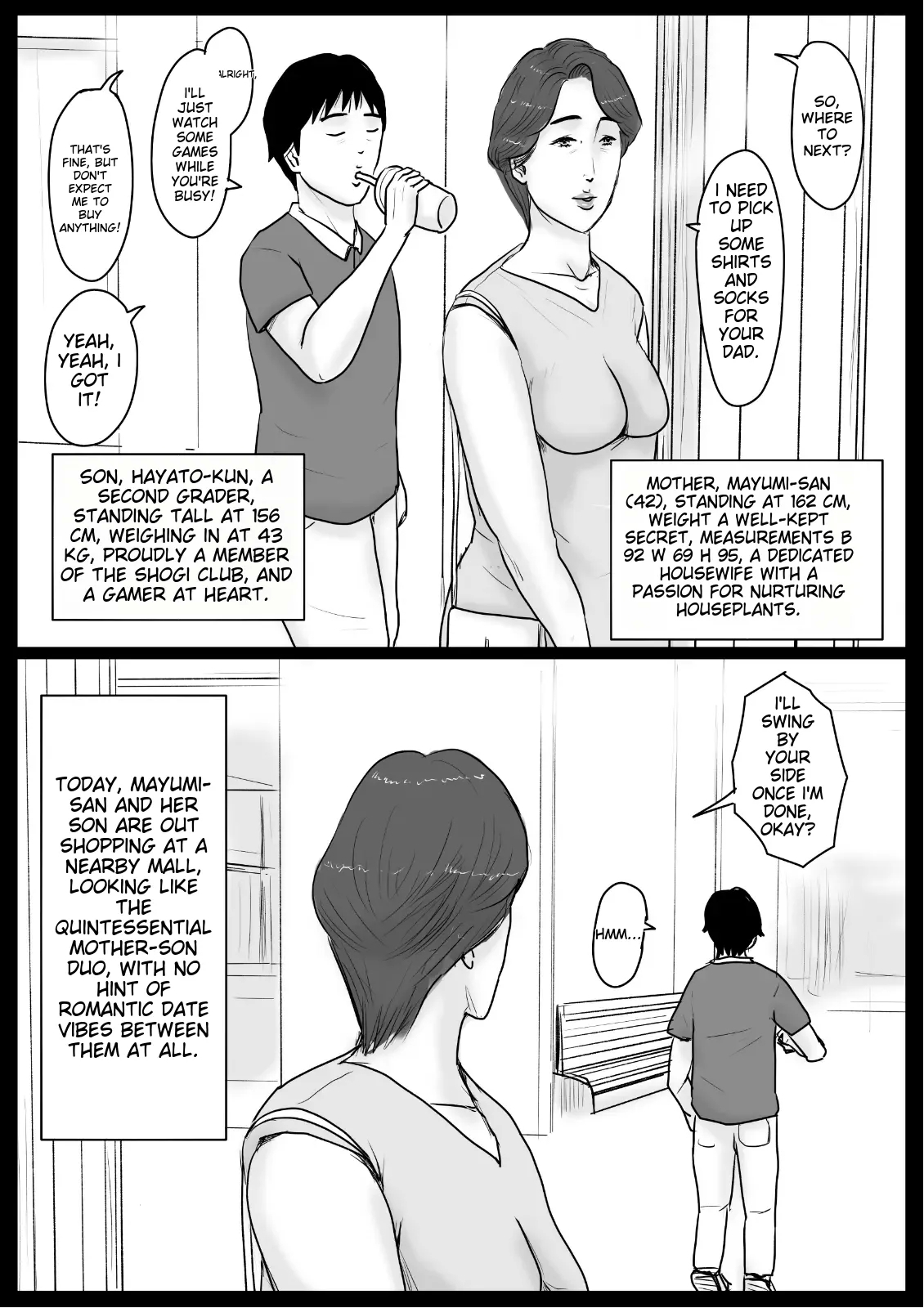 Oozora Kaiko] Mitchaku! Mamakko Danshi to Okaanichi no Document - Page 3