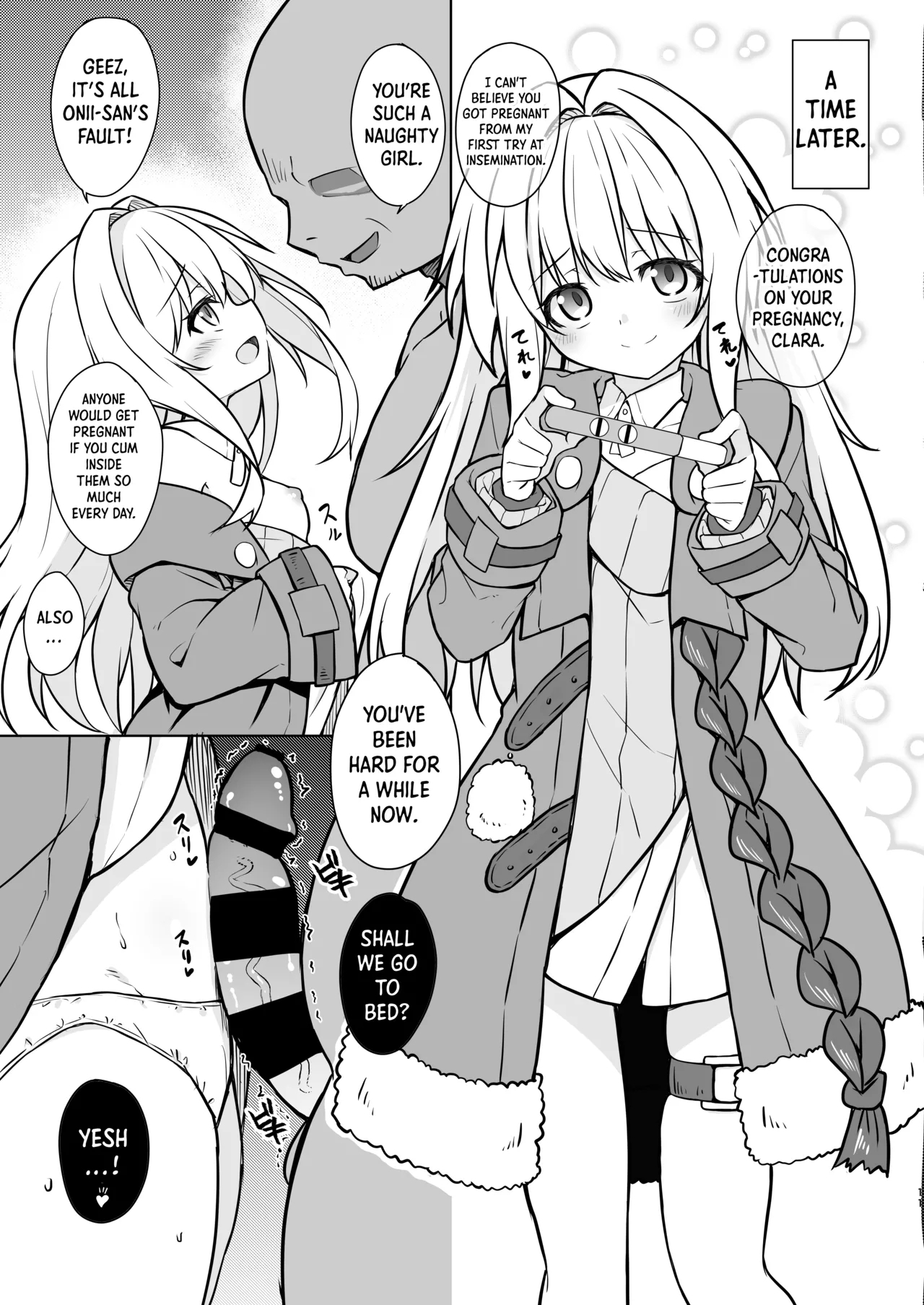 Clara o Saimin Shite Hanshoku no Unmei o Ayumitai | Hypnotizing Clara to Breed for Life - Page 10