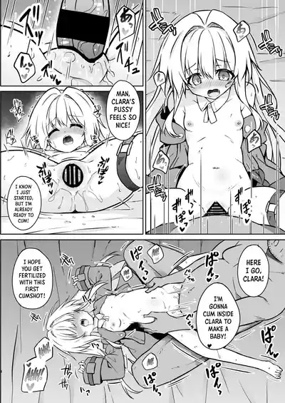 Clara o Saimin Shite Hanshoku no Unmei o Ayumitai | Hypnotizing Clara to Breed for Life 7
